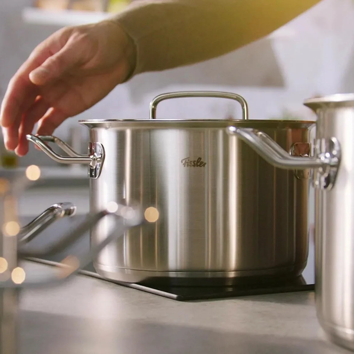 Fissler Original Profi Collection Garnek 24 cm 6.3 l Srebrny