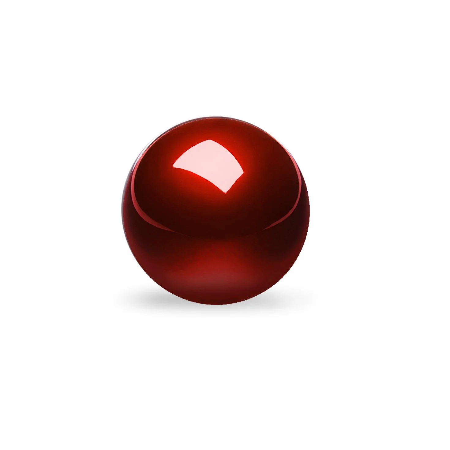 Perixx PERIPRO-304 Trackball 55 mm, błyszczące wykończenie, prędkość, czerwony, kompatybilny z innymi myszkami Trackball