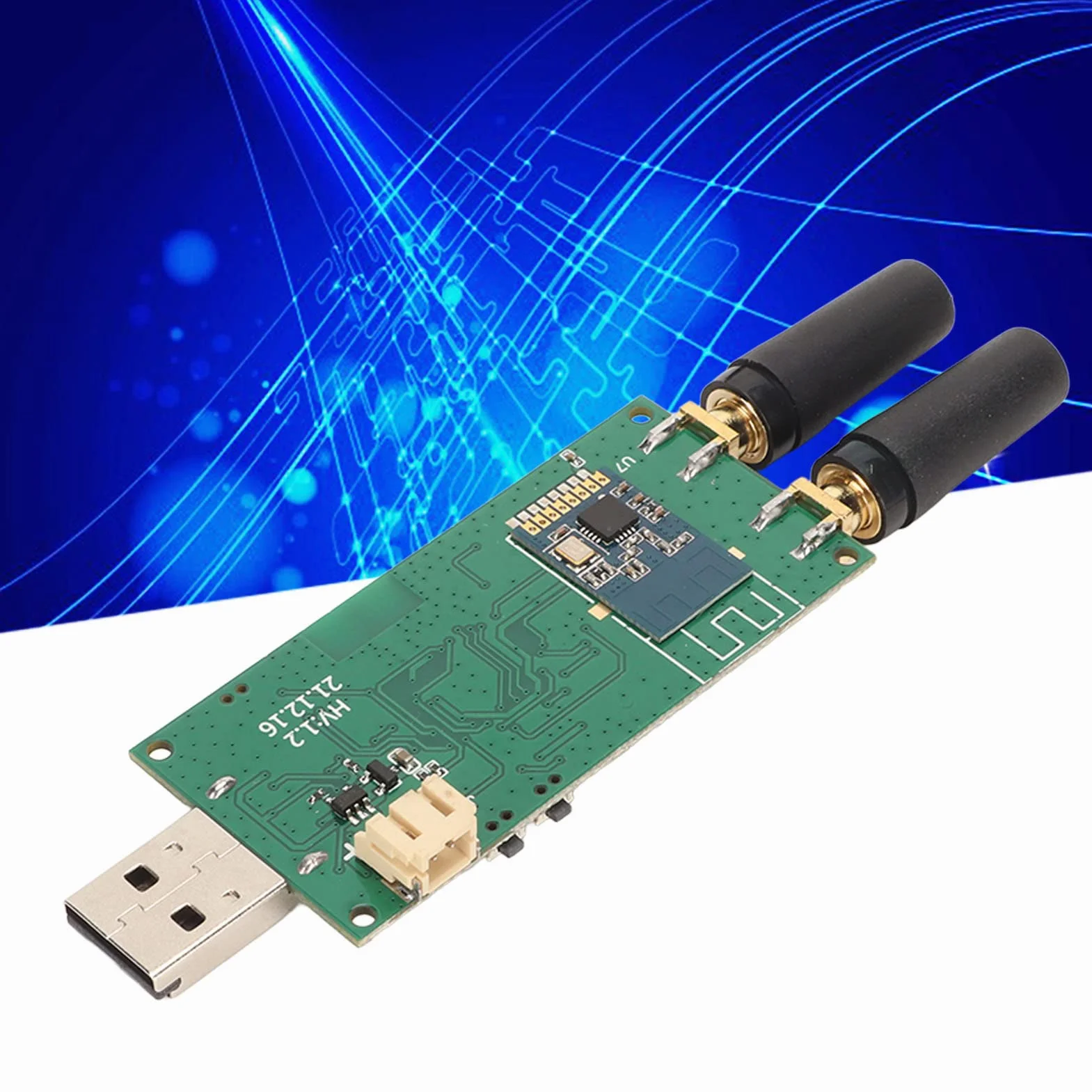 BONKZEBU Adapter Płyty Modułu Evil Crow RF V2 CC1101, NRF24L01, 2,4 GHz, Pasma Częstotliwości 300 MHz 348 MHz, 387 464MHz, 779 928MHz, 5 Ataków, Karty Magazynowe, Karta