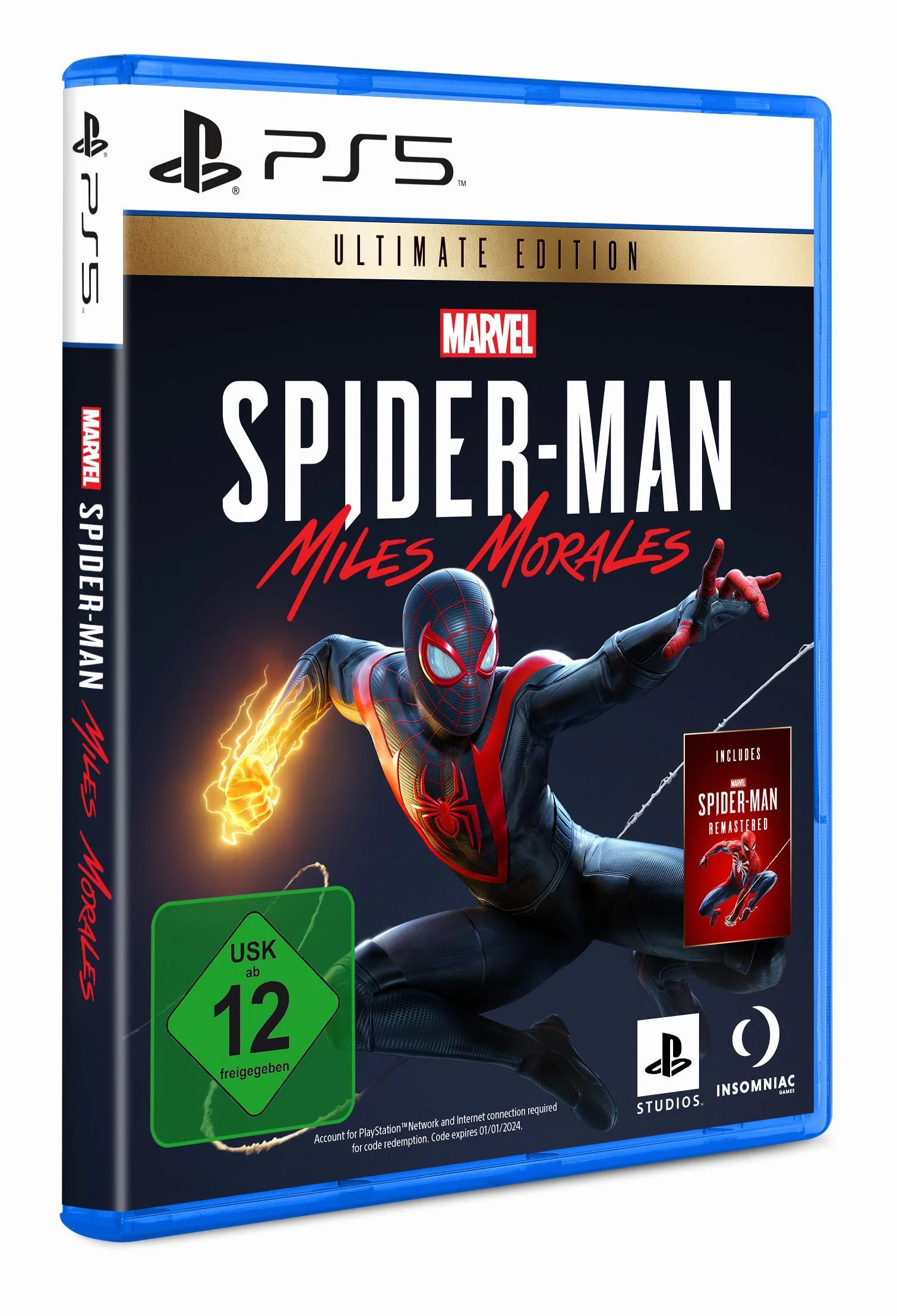 Marvels Spider-Man: Miles Morales Ultimate Edition w tym. Spider-Man Remastered [PlayStation 5], Język - Polski