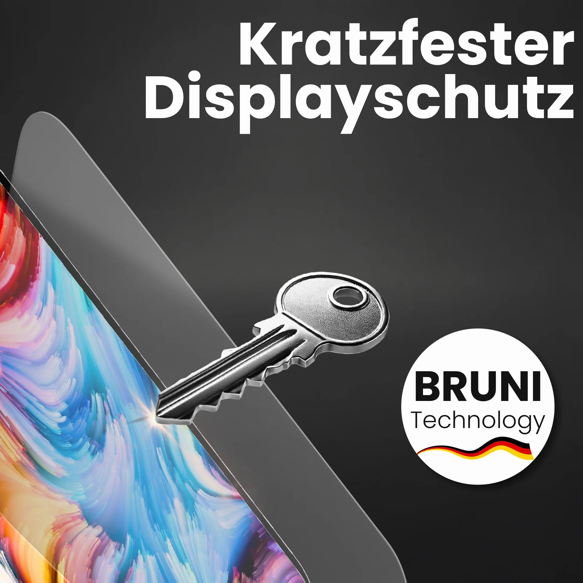 Bruni Folia ochronna kompatybilny z Sony PlayStation Vita Slim Folia, krystalicznie czysty folia ekranowa (Zestaw 2)