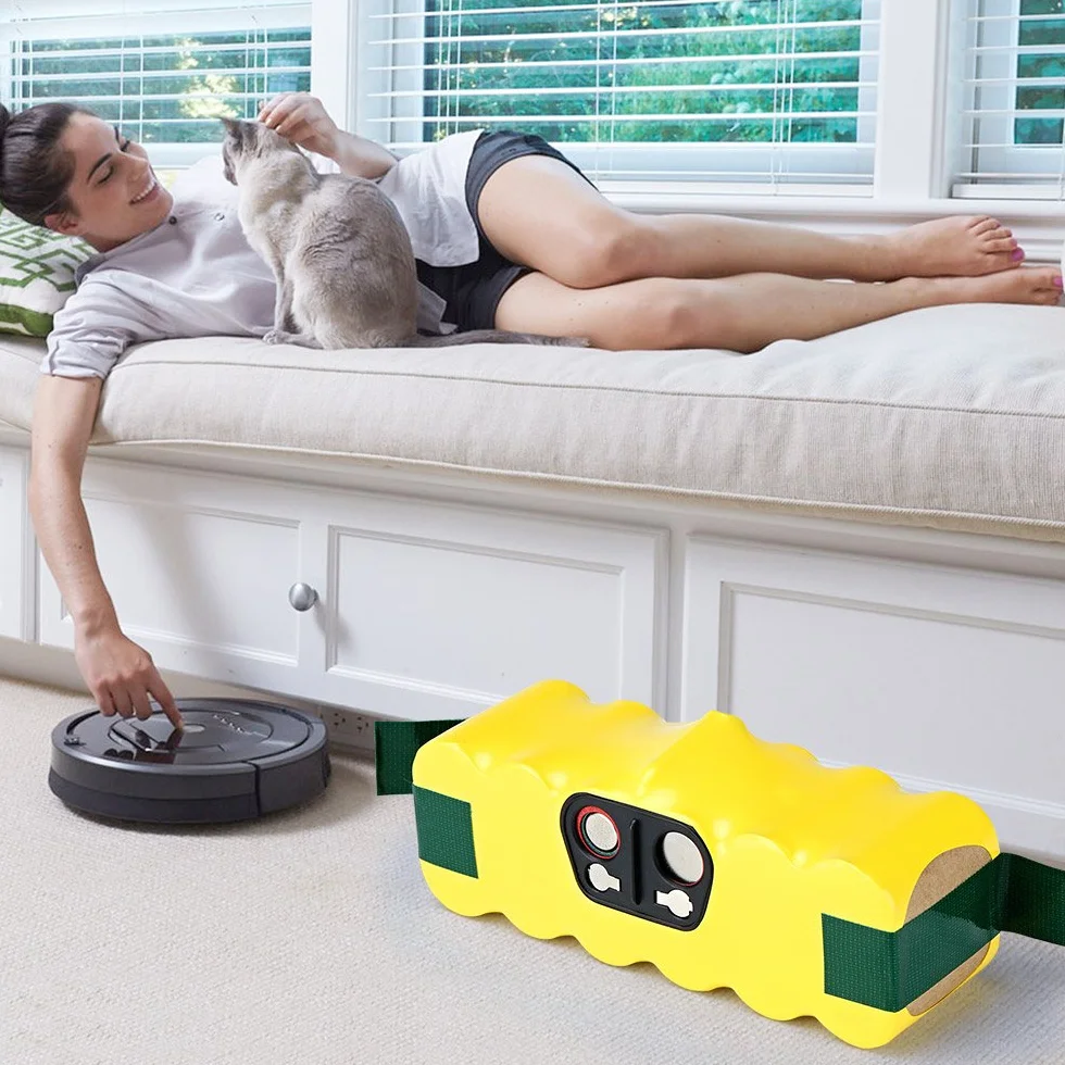 TOPHINON 3000 mAh 14,4 V Ni-MH akumulator do Roomba 500-880