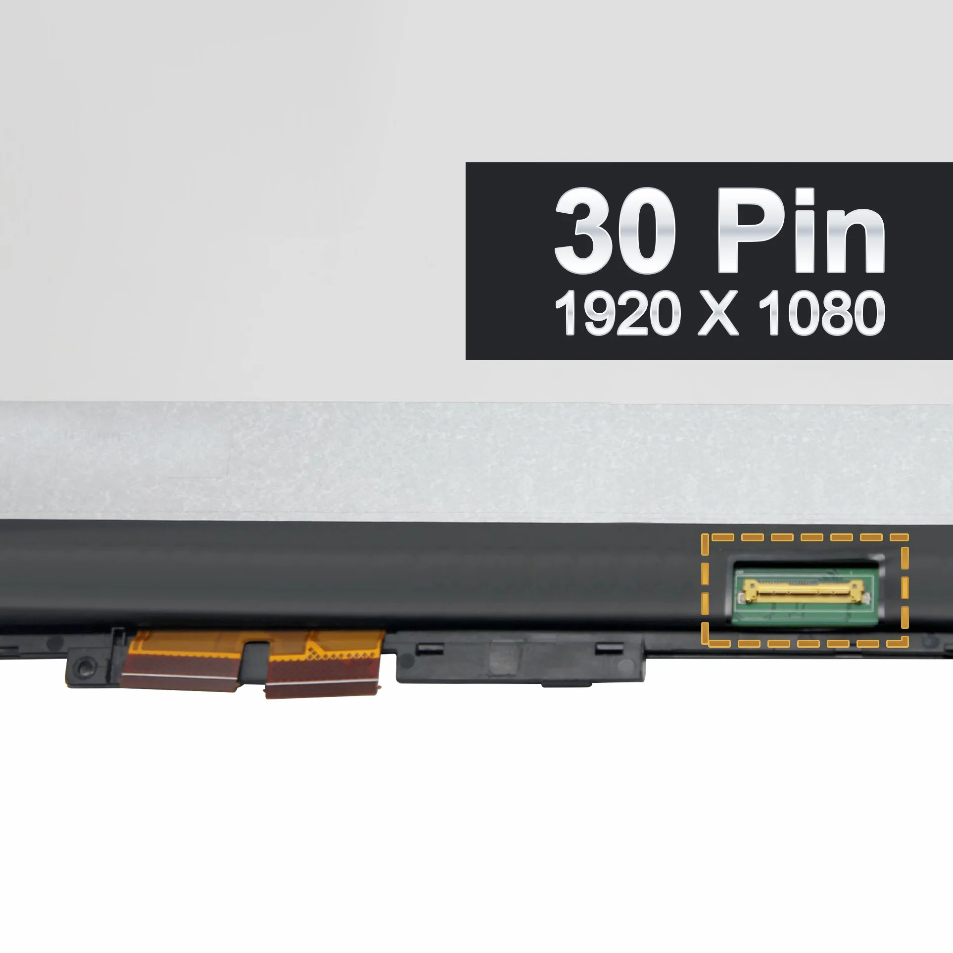 14 cali FHD LED LCD ekran dotykowy Digitizer Display Assembly z ramą do Lenovo Yoga 710-14IKB 80V4 (wyświetlacz bezedgeless)