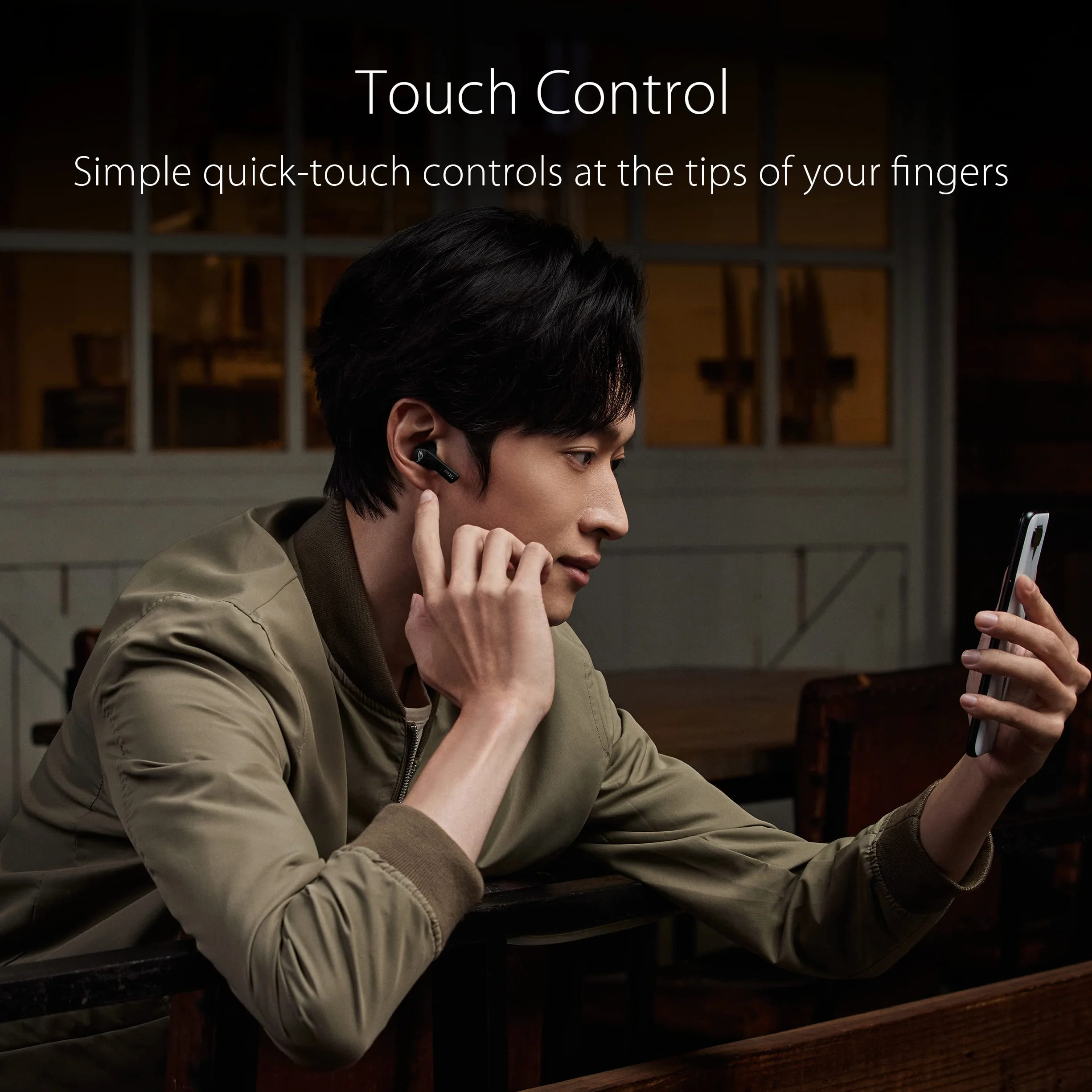 ASUS ROG Cetra True Wireless - bezprzewodowe słuchawki douszne do gier z połączeniem o niskim opóźnieniu, ANC, do 27 godzin baterii dzięki zintegrowanej obudowie ładującej, wodoodporności IPX4.