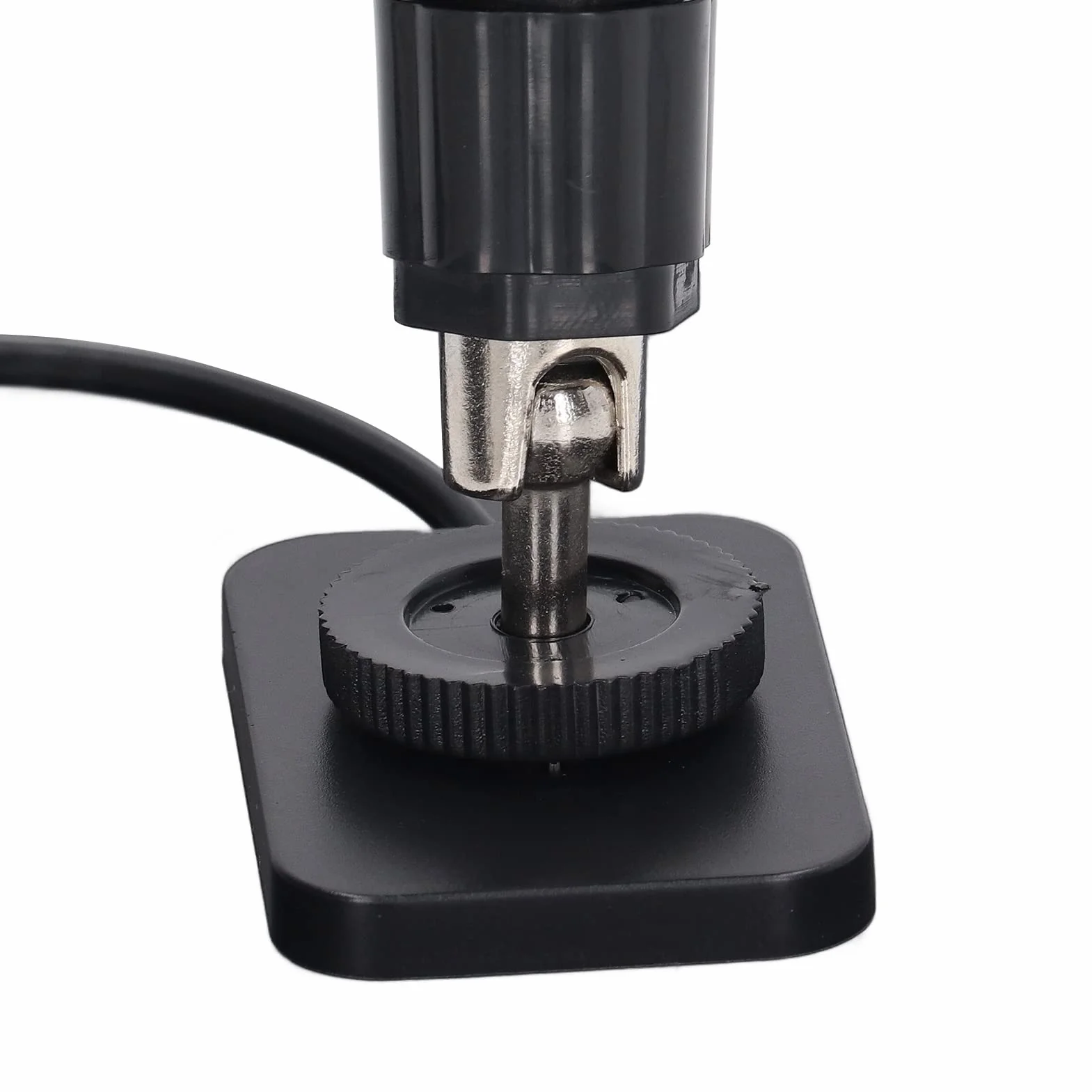 Panel Słoneczny Wodoodporna ładowarka 10 W Micro USB Ładowanie Kamery Panel Słoneczny z Regulowanym Montażem 360 ° (Czarny)