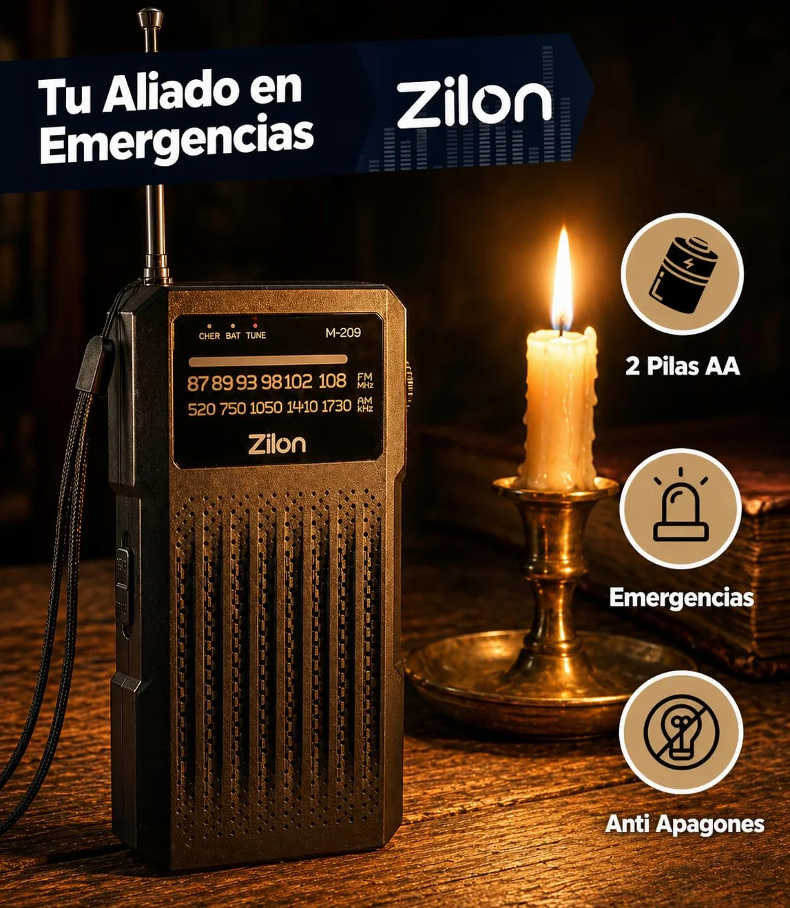 Radio na baterie Przenośne małe analogowe FM Am Tranzystor Wejście słuchawkowe Zestaw Awaryjny Doskonały mały sygnał kieszonkowy Proste Użycie Seniorzy dla Easy Vision AA
