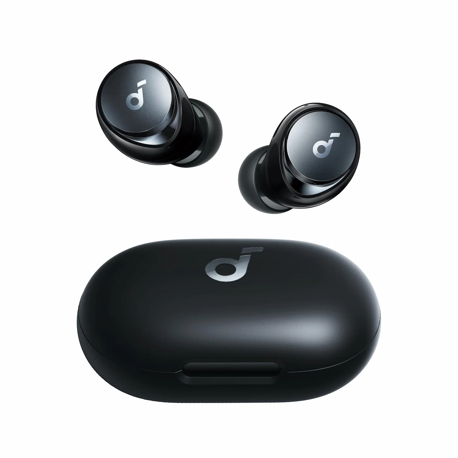 soundcore Anker Space A40, słuchawki bezprzewodowe, automatyczna redukcja szumów do 98%, odtwarzanie 50 h, dźwięk Hi-Res, wygodna konstrukcja, sterowanie aplikacją, słuchawki Bluetooth do słuchania