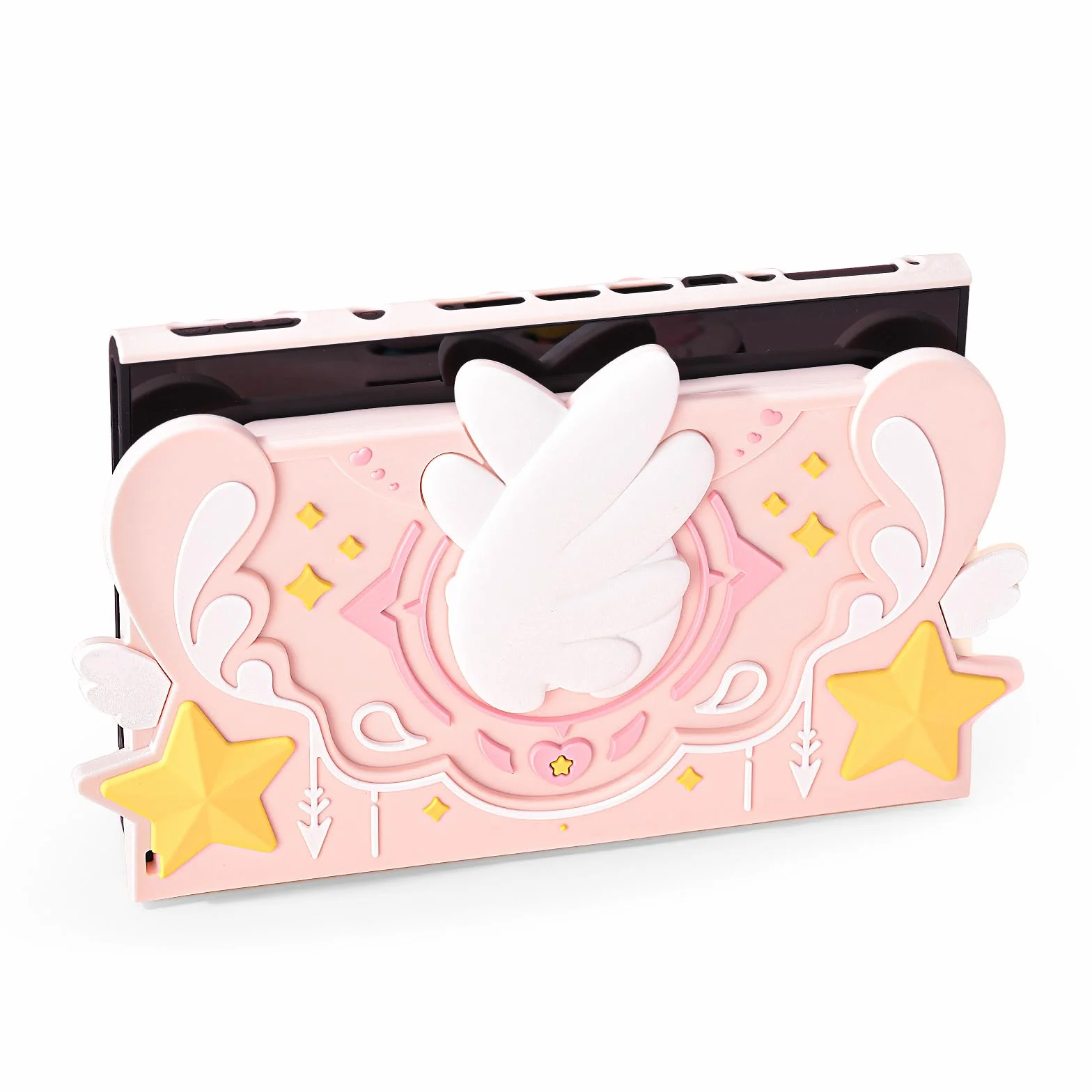 GeekShare Miękki silikonowy pokrowiec na płytę przednią do Switch 2 Dock Star Wings Series