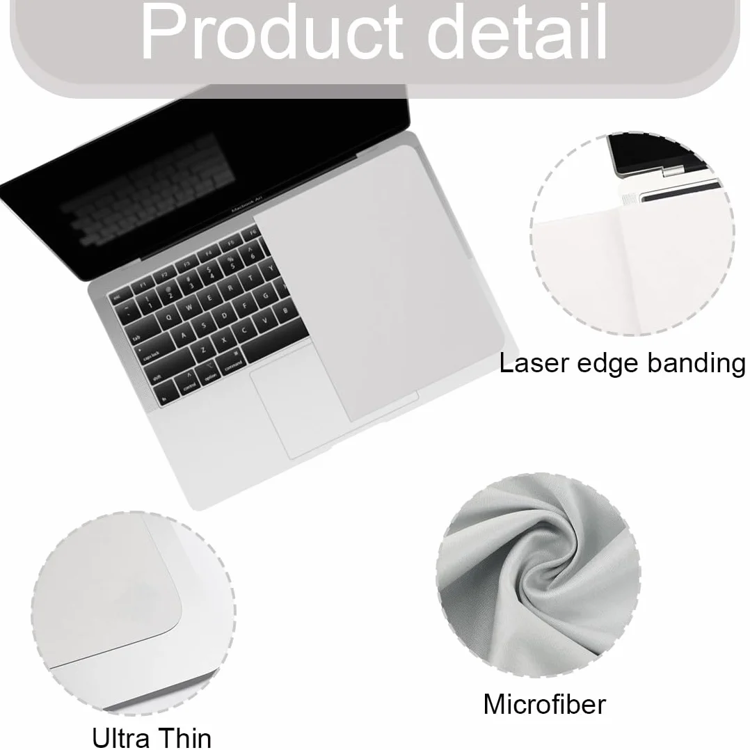Ochrona klawiatury i ekranu, tkanina do czyszczenia z mikrofibry, kompatybilna z Mac Book Pro 15 cali i 16 cali