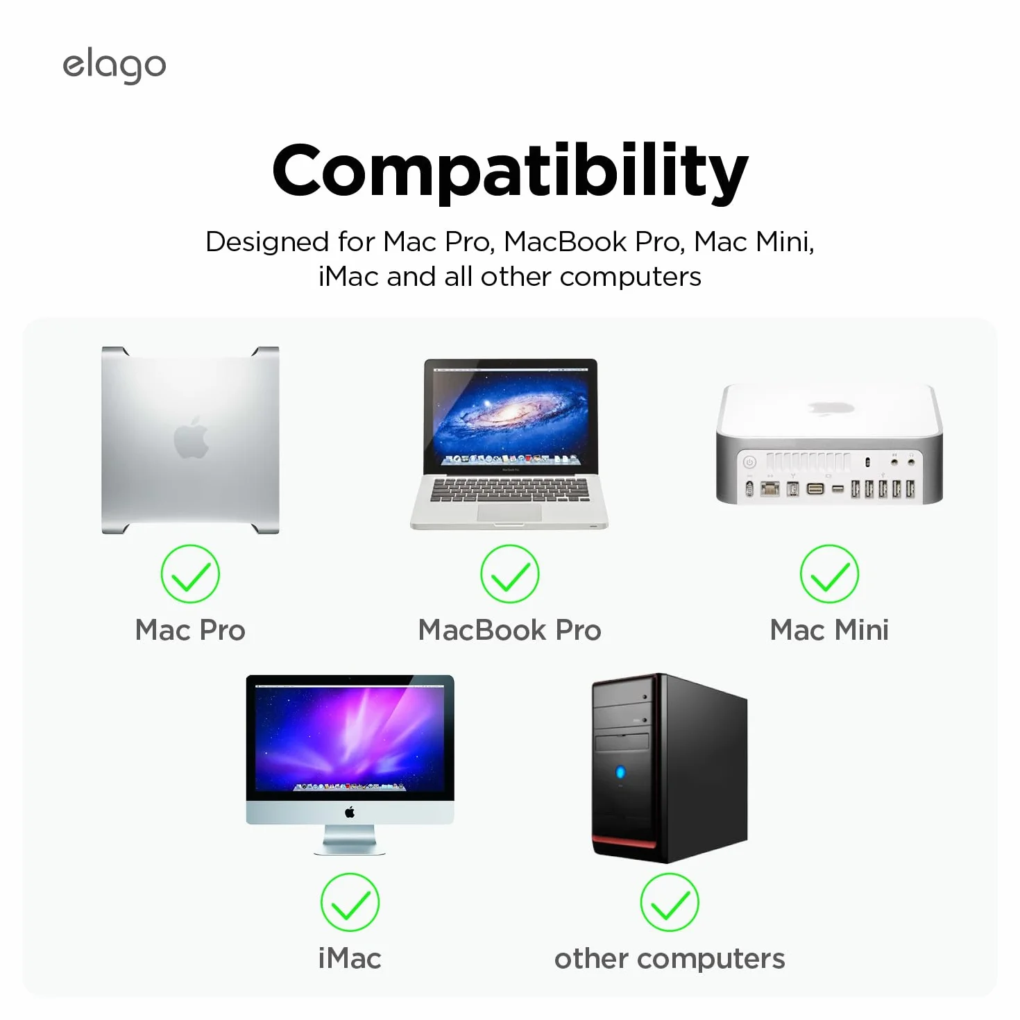 elago Adapter FireWire 400 do 800 kompatybilny z Mac Pro, MacBook Pro, Mac Mini, iMac i innymi komputerami, biały
