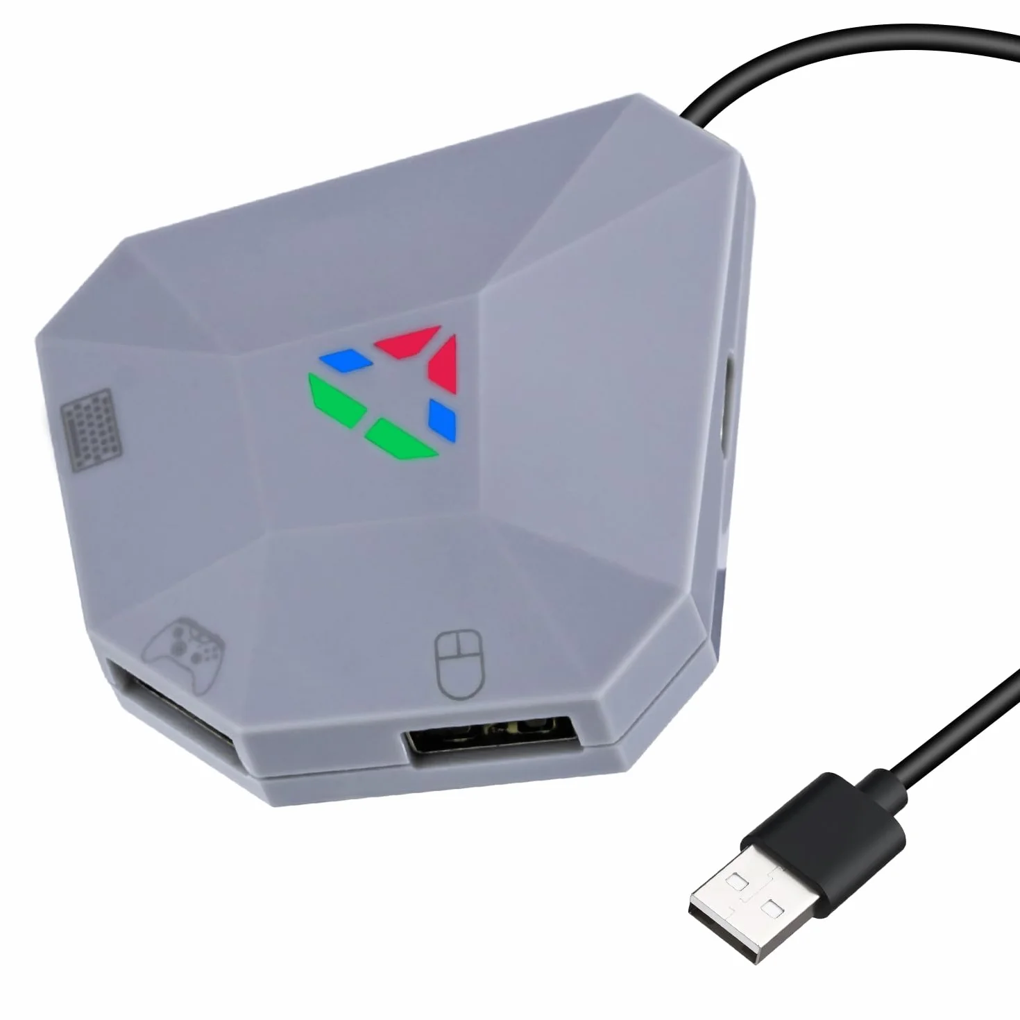 Wigearss Adapter myszka klawiatura konwerter do Nintendo Switch, PS4, PS3, Xbox Series X/S, Xbox One, Xbox One X/S