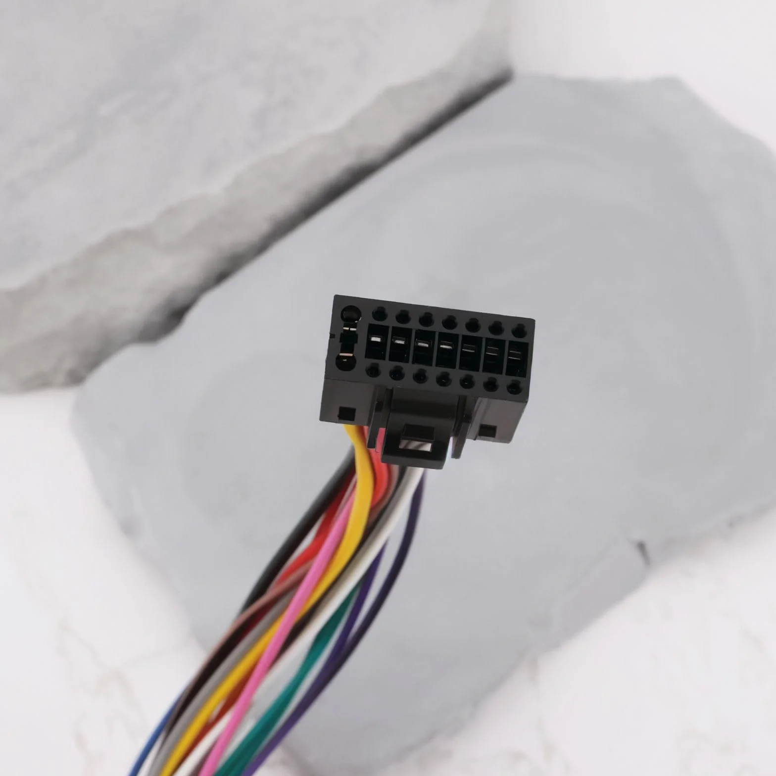 1 szt. 20-pinowy adapter wiązki przewodów do radia samochodowego Android 16-pinowy kabel stereo ISO z wtyczką antenową kompatybilny z Nissan Sunny 2012-2016 kompatybilny z Nissan Sylphy 2012