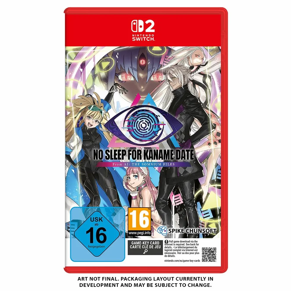 No Sleep For Kaname Date - AI: The Somnium Files Aiba Edition Switch 2