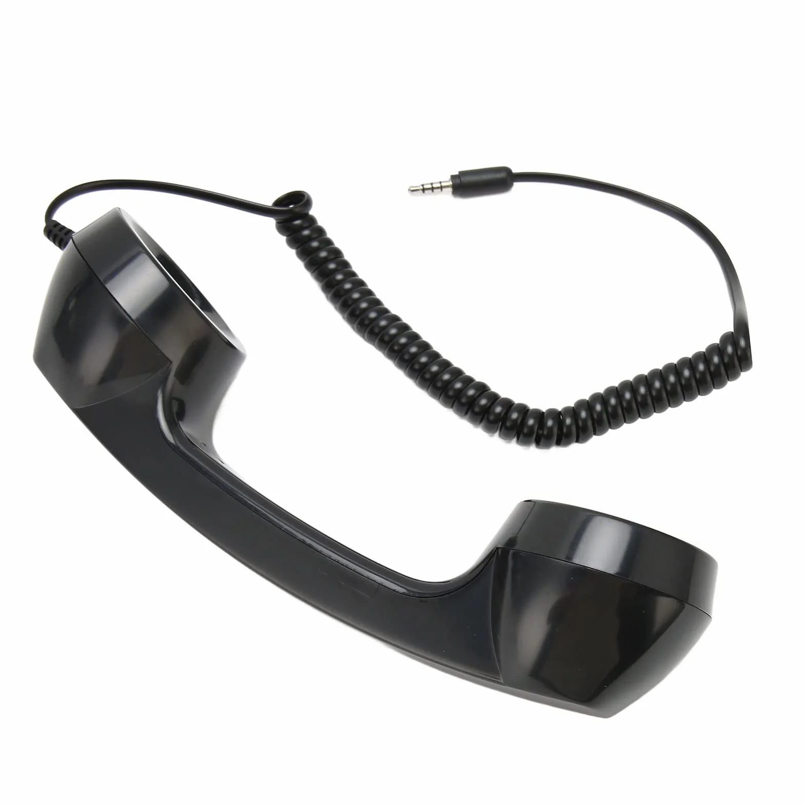 Słuchawka Telefonu Retro z Doskonałym Dźwiękiem dla Komputerów Telefonów Komórkowych, Wielofunkcyjny Promieniowanie Przenośne Odbiornik Telefonu Komórkowego, kompatybilność Retro