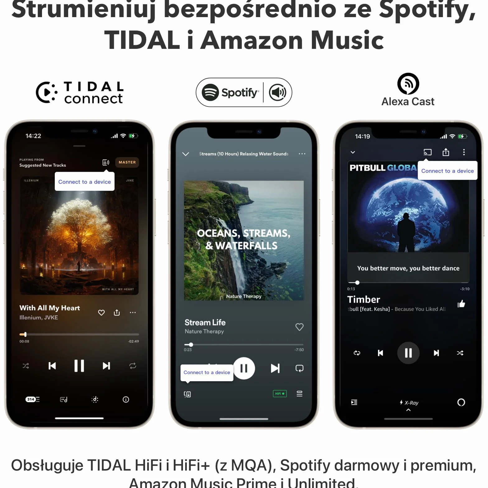 WiiM Mini – odtwarzacz audio AirPlay 2, stereo multiroom, przedwzmacniacz, działa z Alexa i Siri, strumieniuje hi-res z Amazon Music, Tidal i innych