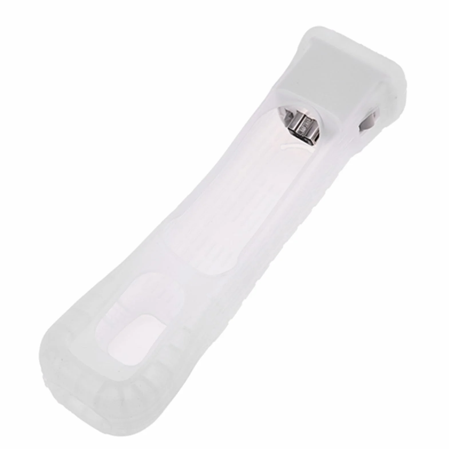Motion Plus Adapter dla zdalnego sterowania Wii Ulepszony czujnik ruchu silikonowy okładka obudowy dla gier Wii Czarna lub biała ABS Wtyczka i akcesoria do zabawy (Biały)