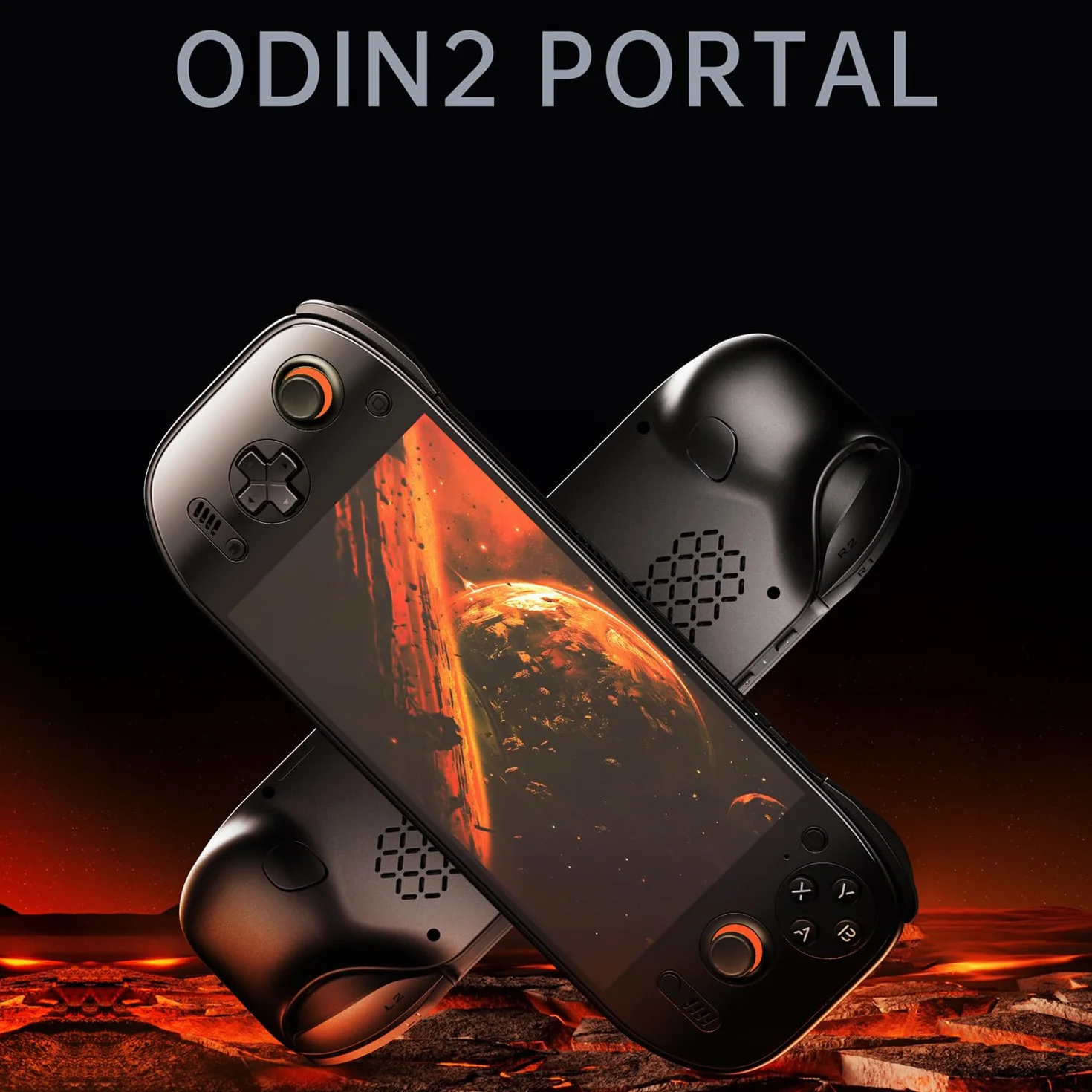 AYN Odin 2 Portal Max przenośna konsola do gier: 17,8 cm OLED i 120 Hz, Snapdragon 8 Gen 2, 16 GB RAM, 1 TB pamięci, Android 13, 8000 mAh, gry retro i nowoczesne