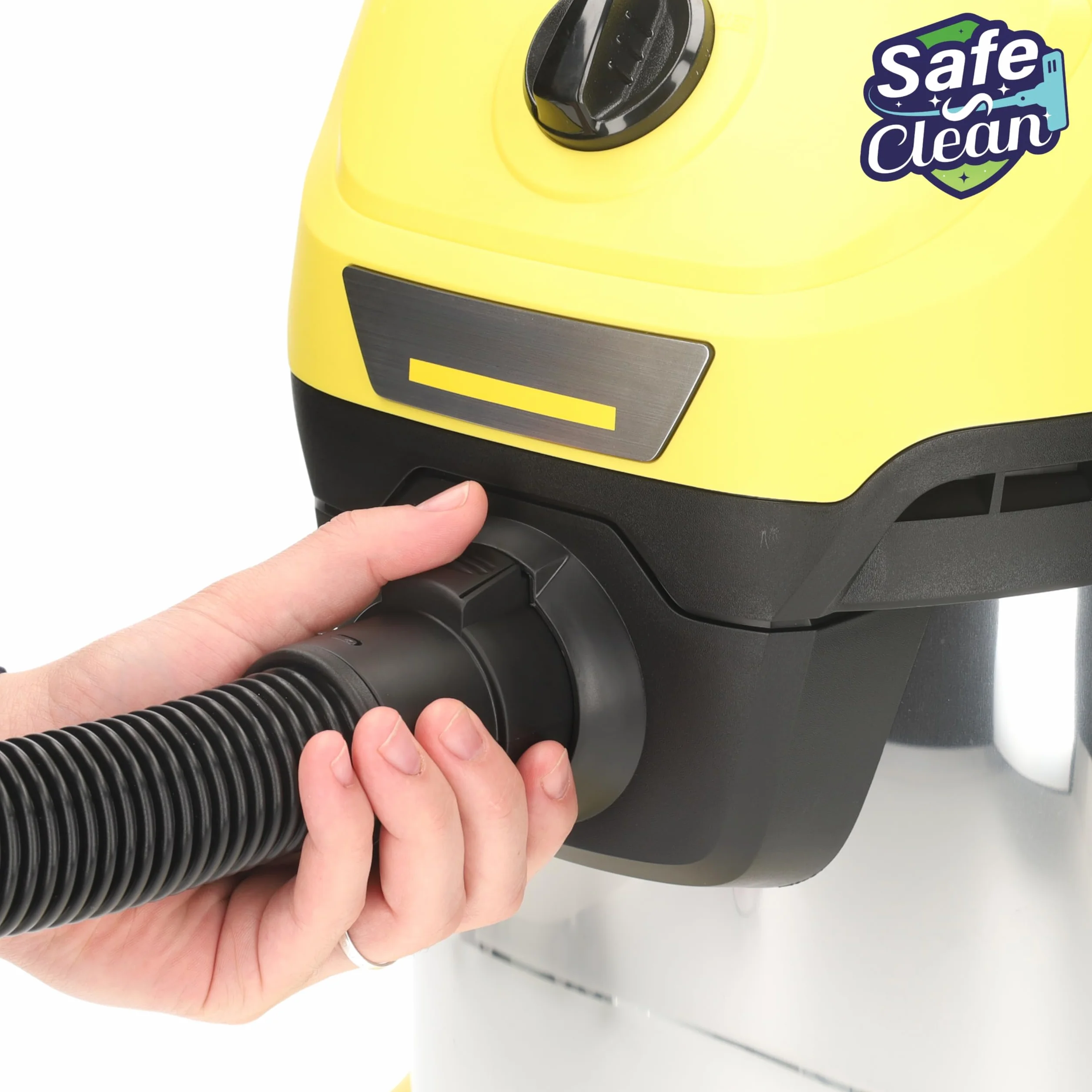 Mirosafe® wąż ssący 1,8 m do modeli Kärcher WD3 (WD 3.200 / WD 3.300 M/WD 3.500 P/WD 3.800 M eco!ogic / WD3...) - w komplecie z uchwytem