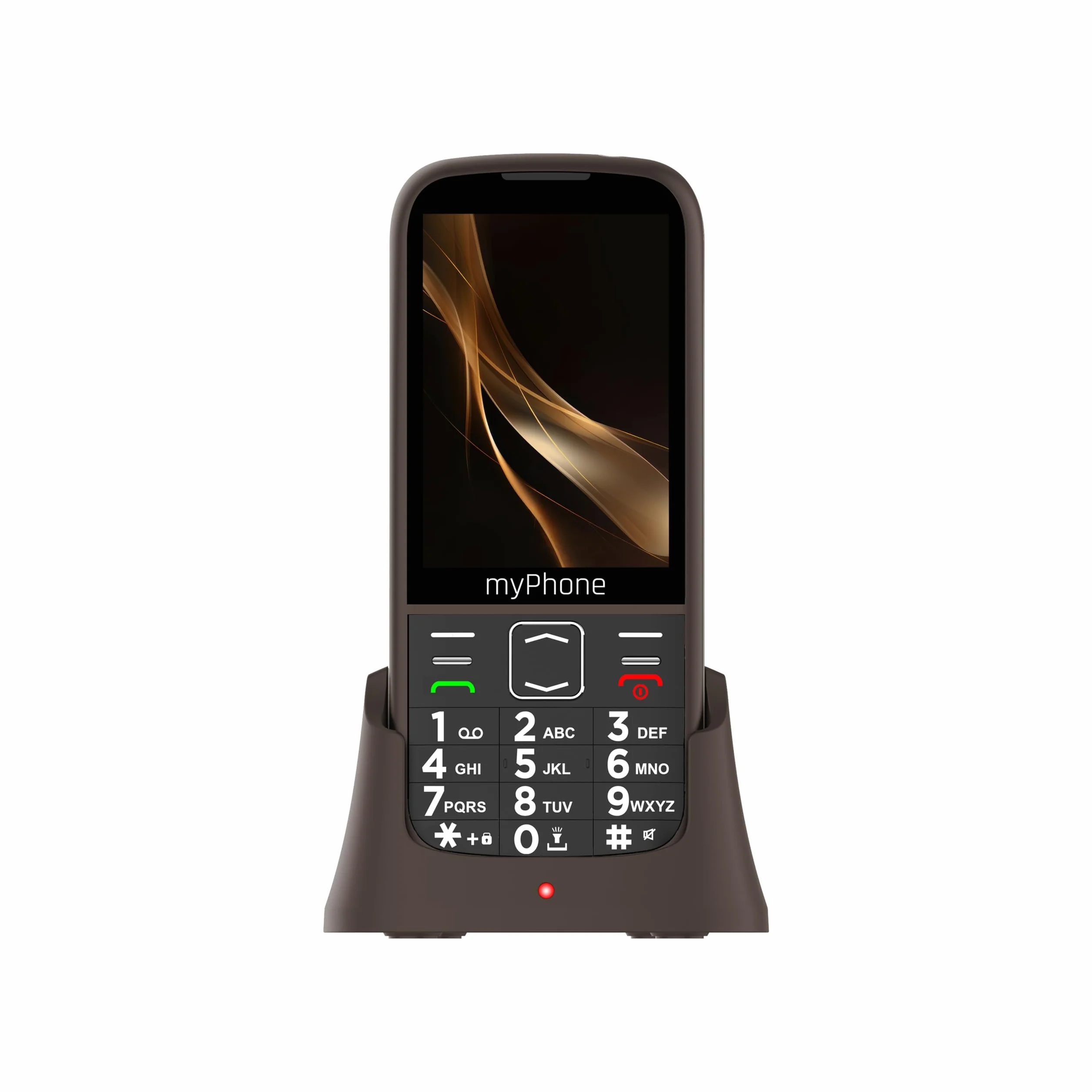 myPhone Halo 4 Plus LTE Praline Collection 4G, 2500 mAh, 3,5" IPS, telefon z klawiszami, 240 x 320 px, nano-SIM