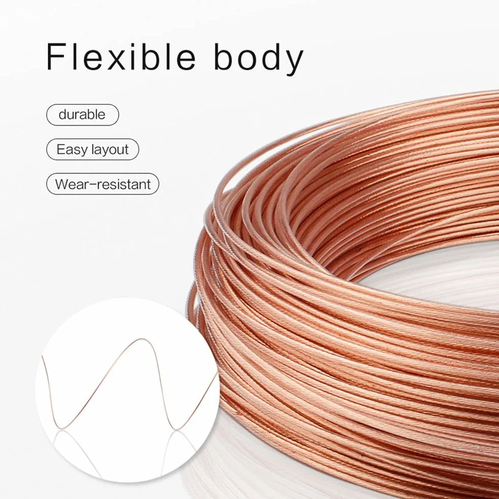 PremiumCord Kabel Miedziany 100% CU 2 x 2.5 mm², 10 m