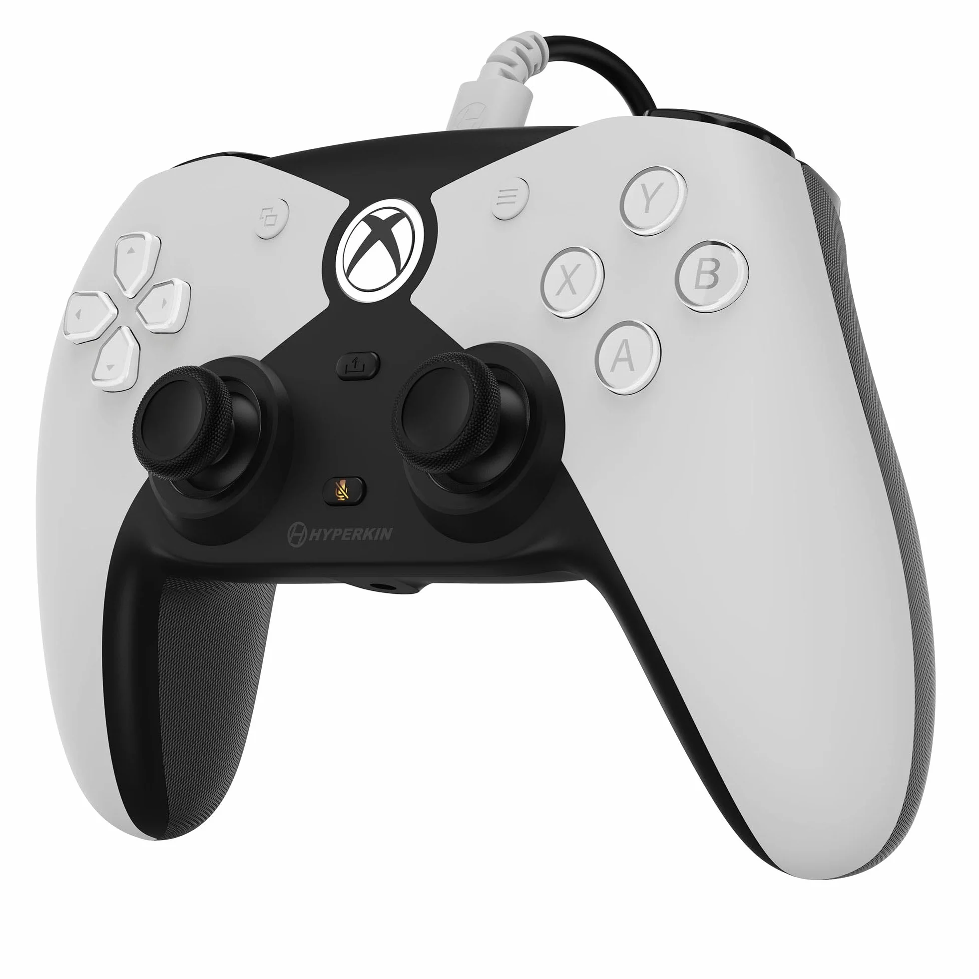 Hyperkin Przewodowy kontroler do Xbox Series X|S, Xbox One i PC - oficjalnie licencjonowany Xbox, joysticki z efektem Halla
