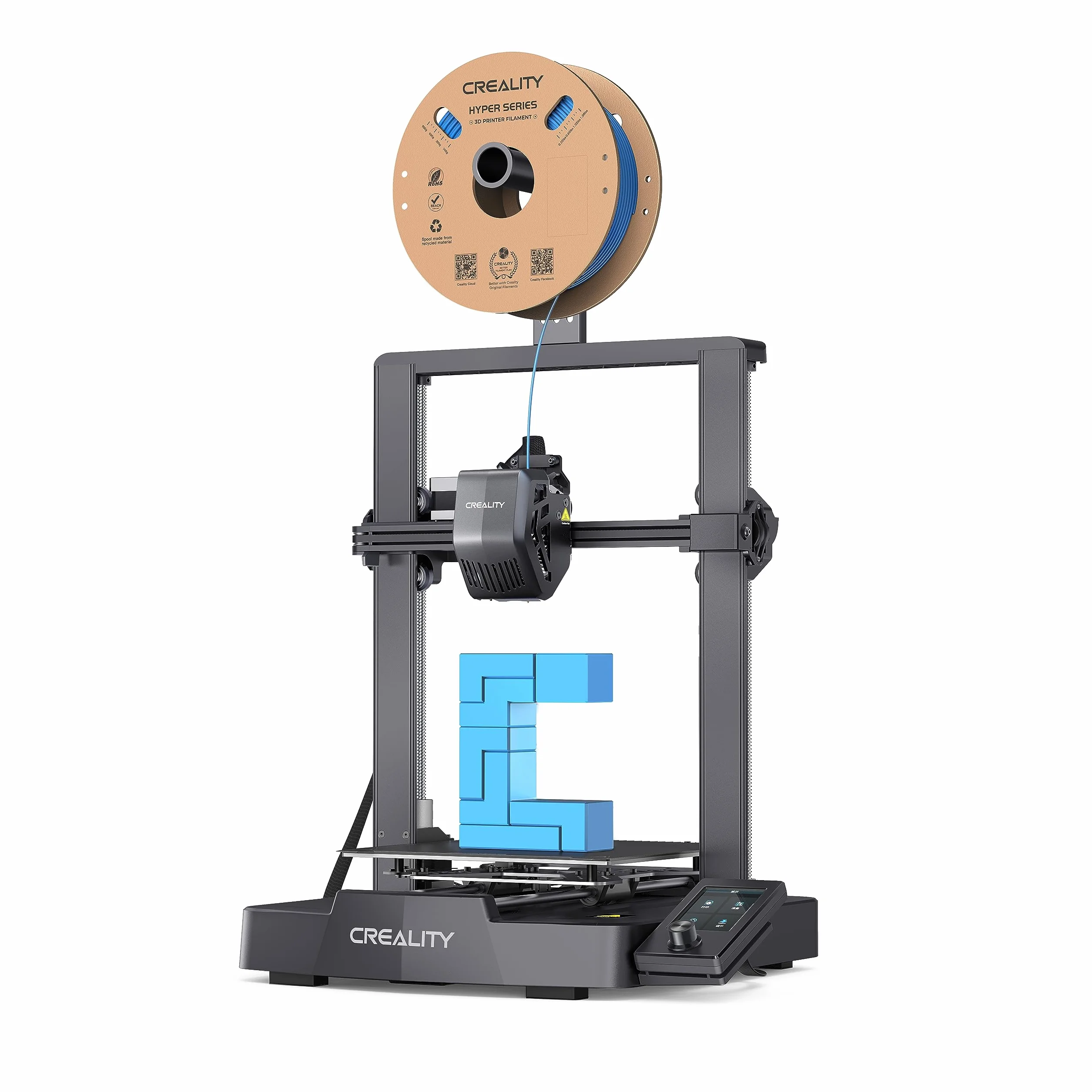 Creality CR Falcon 10 W Laserowa maszyna do grawerowania 10000 mm/min 0,06 mm stal nierdzewna