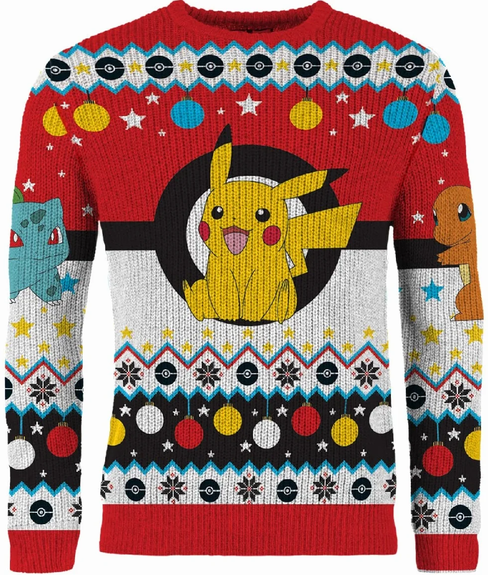 Pikachu Christmas Sweater M
