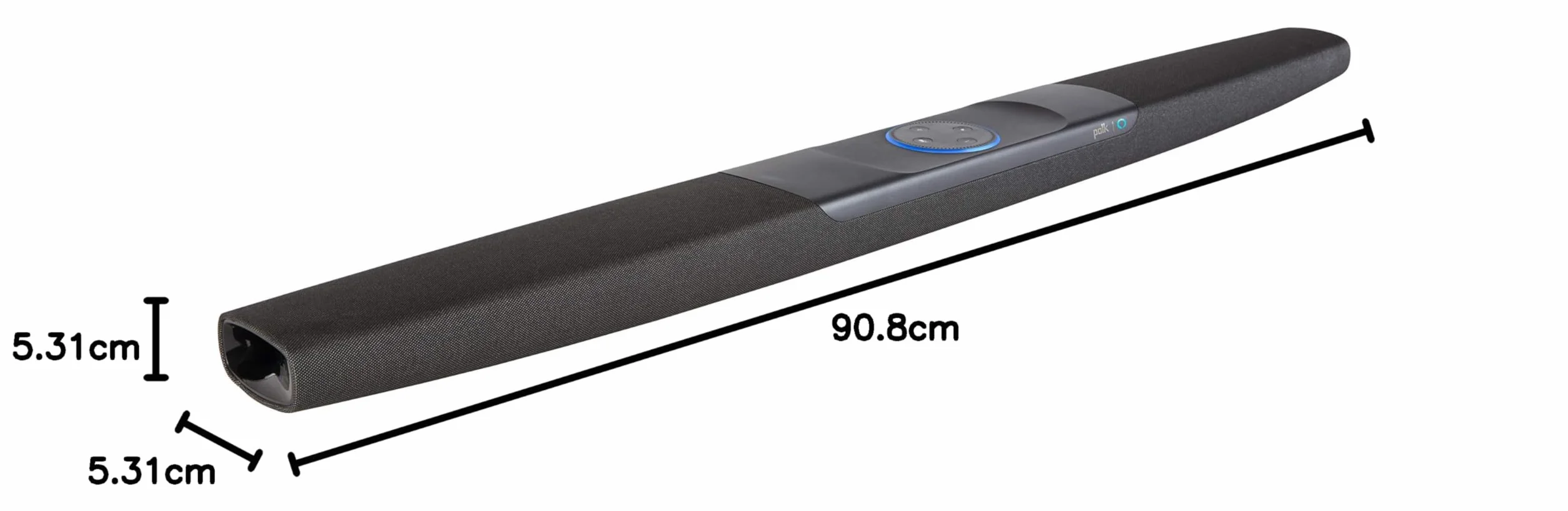 Polk Audio COMMANDBARFR soundbar, czarny (wersja francuska)