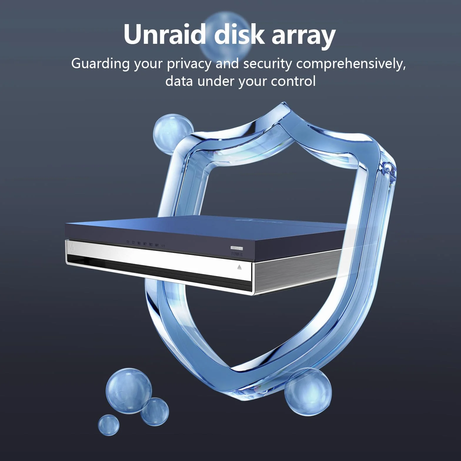 LincStation N1 6 Bay NAS Network Attached Storage Obsługa 6x8TB SSD z Unraid Licencją Systemową Przechowywanie w Chmurze Serwera Domowego Urządzenie Ciche/Przenośne