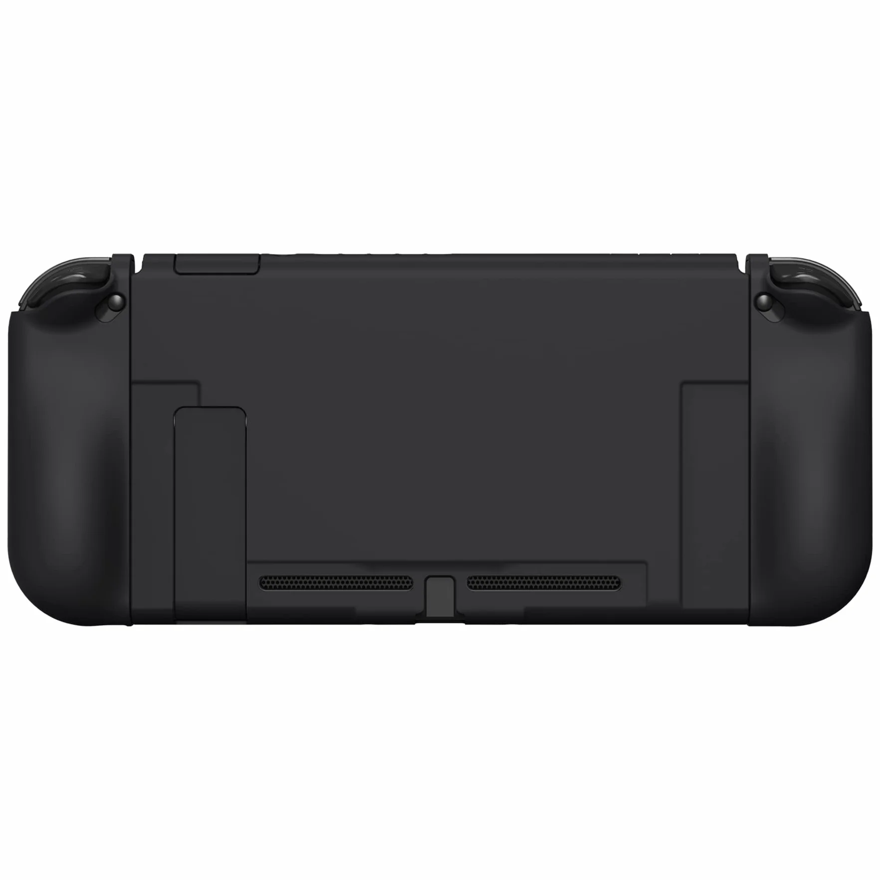 PlayVital UPGRADED Ergonomiczny Etui Ochronny na Konsolę do Switch,NS Odpinany Hard Case Futerał Ochronny do Switch Joycon,Obudowa do Switch-Czarny
