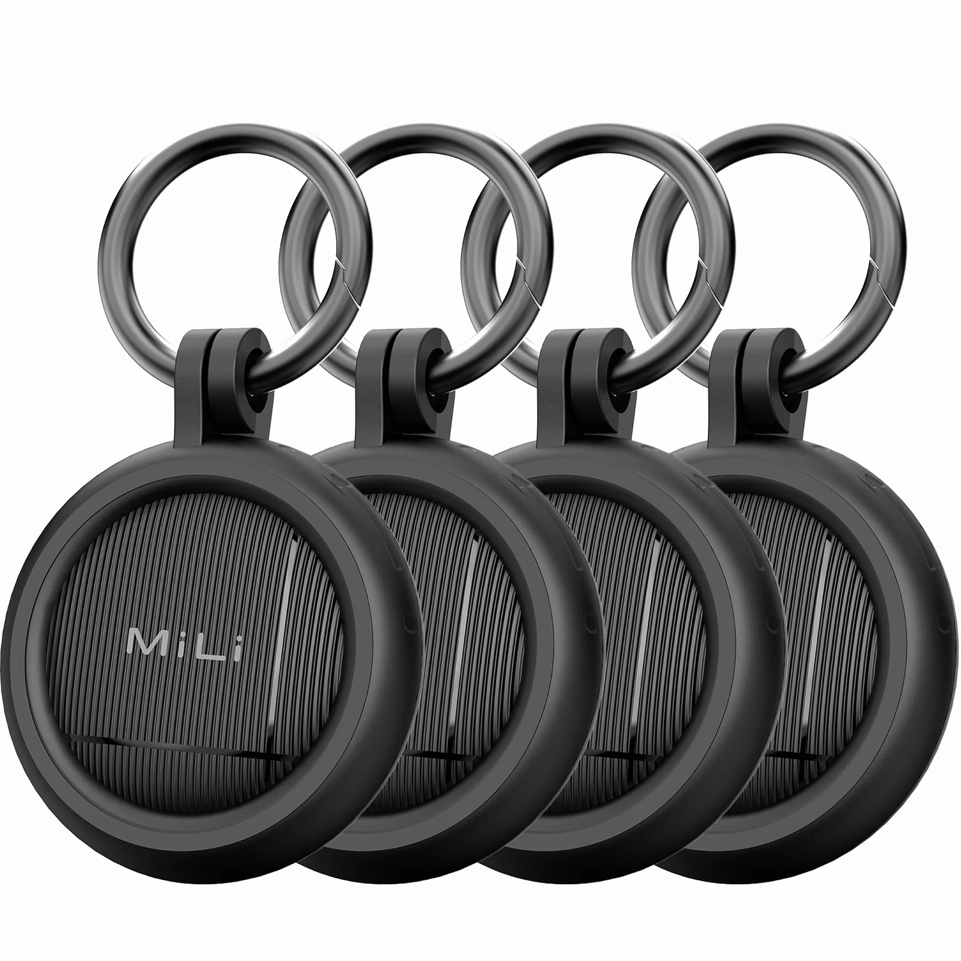 MiLi LiTag Duo – Lokalizator Bluetooth dla Android i iOS, Inteligentny Tracker Kluczy i Bagażu, Kompatybilny z Google Znajdź moje urządzenie i Apple Find My, Z Wymienną Baterią