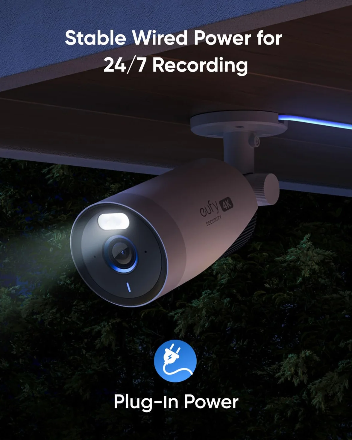 Eufy Security Eufycam E330 Kamera, Czarny/Szary, ‎11,4 x 6,7 x 0,01 cm; 231,33 g