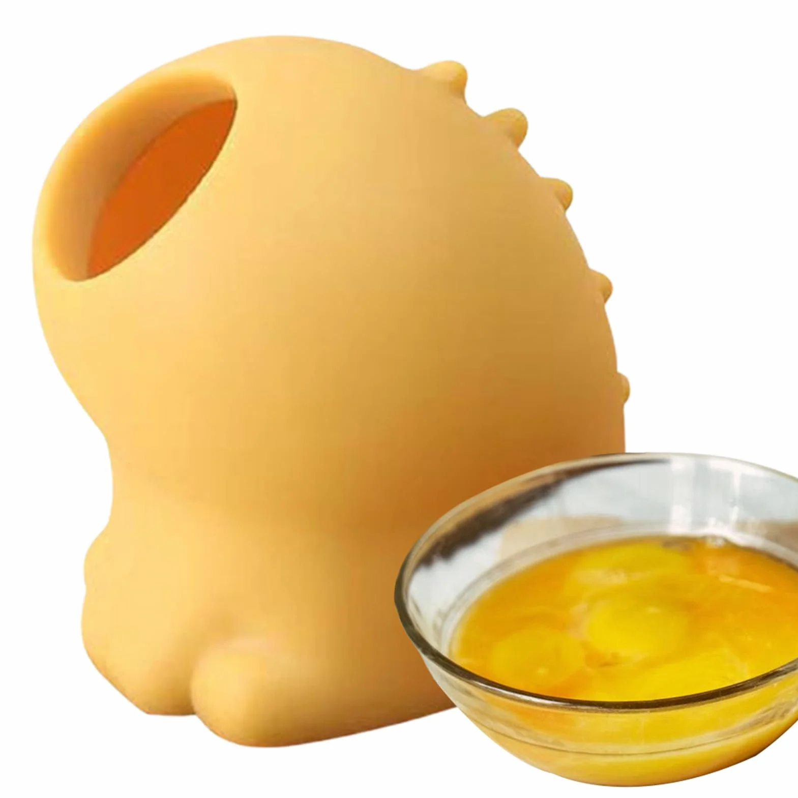 Silikonowy separator jajek do kuchni