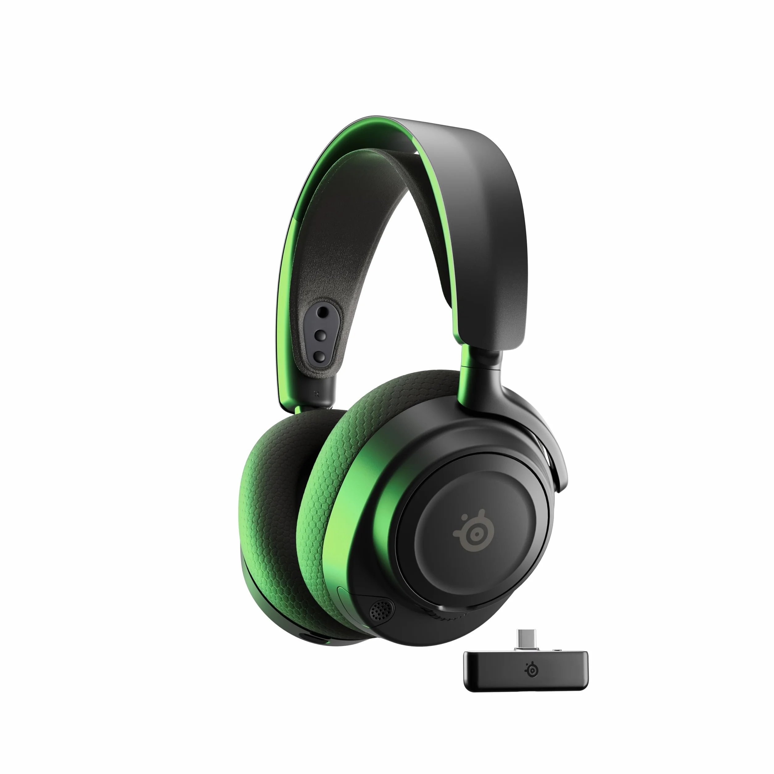 SteelSeries Arctis Nova 7X Wireless Gen 2 do gier -sterowanie aplikacją w czasie rzeczywistym - 50H + -przetworniki magnetyczne z magnesem neodymowym -miks 2,4 GHz/Bluetooth-Xbox,PS5,Switch 1/2,mobile