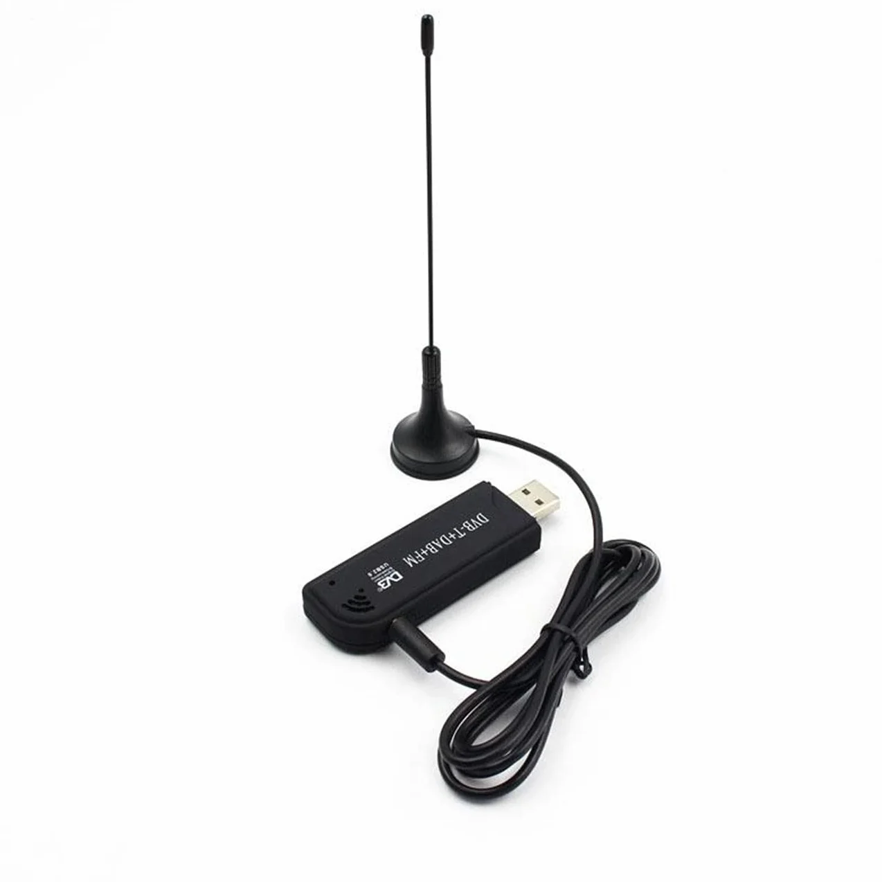 Pilot na podczerwień cyfrowy satelitarny USB TV Stick DAB FM DVB-T RTL2832 FC0012 SDR RTL-SDR klucz sprzętowy odbiornik tunera telewizji cyfrowej