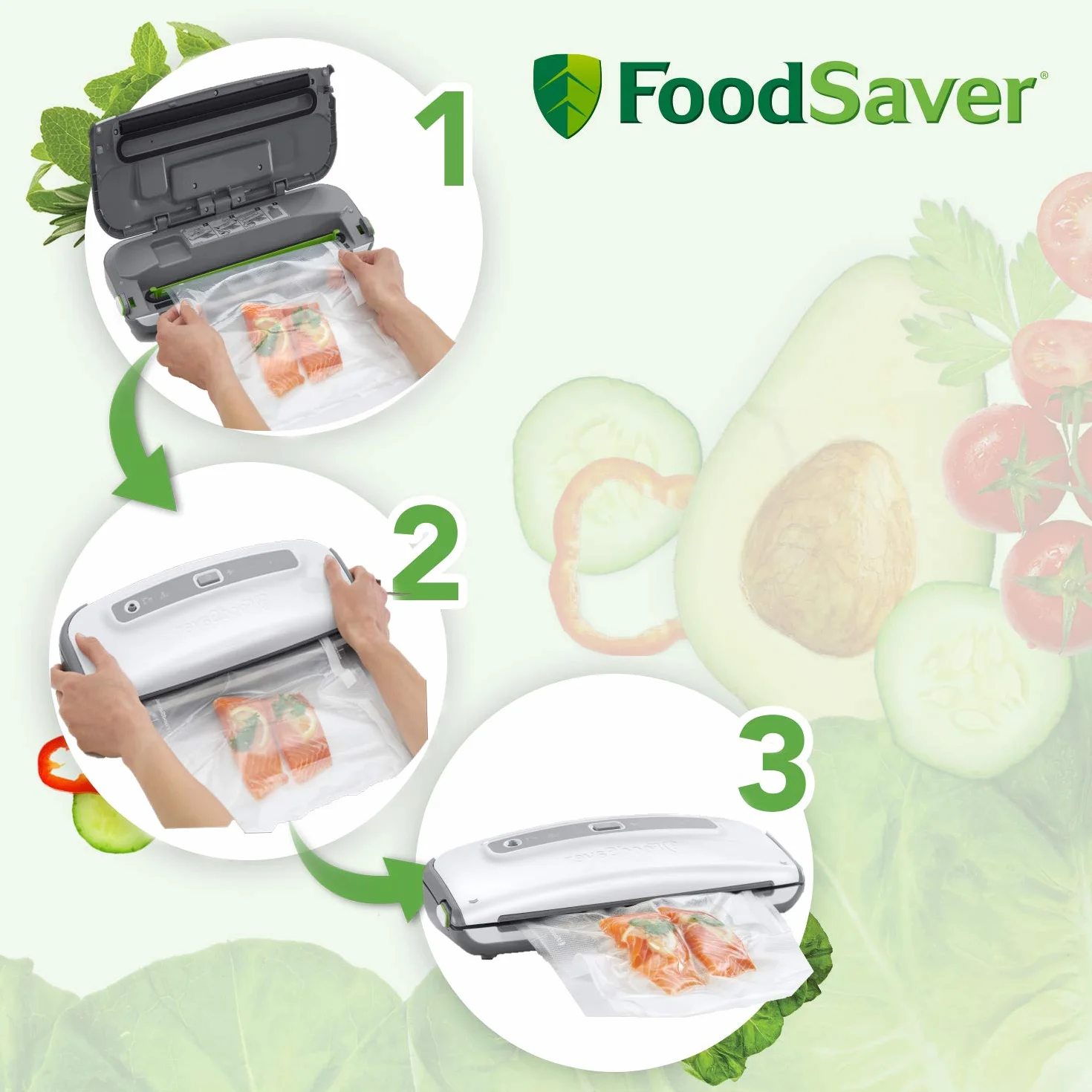 FoodSaver zgrzewarka próżniowa do żywności z kontrolkami postępu pracy, pakowarka próżniowa FFS014X