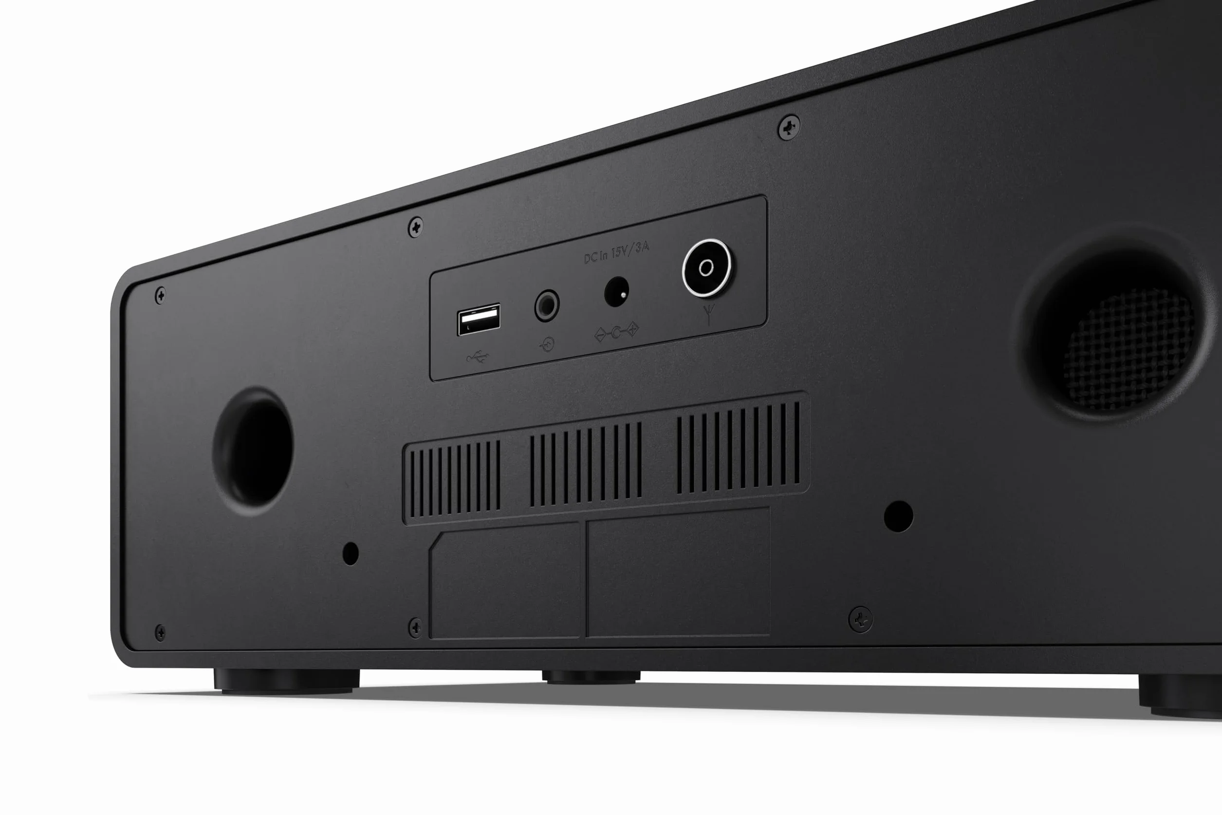 SHARP XL-B720D (BK) All-in-One system Hi-Fi (60 W), radio cyfrowe z DAB+ i tunerem FM, Bluetooth, czarny