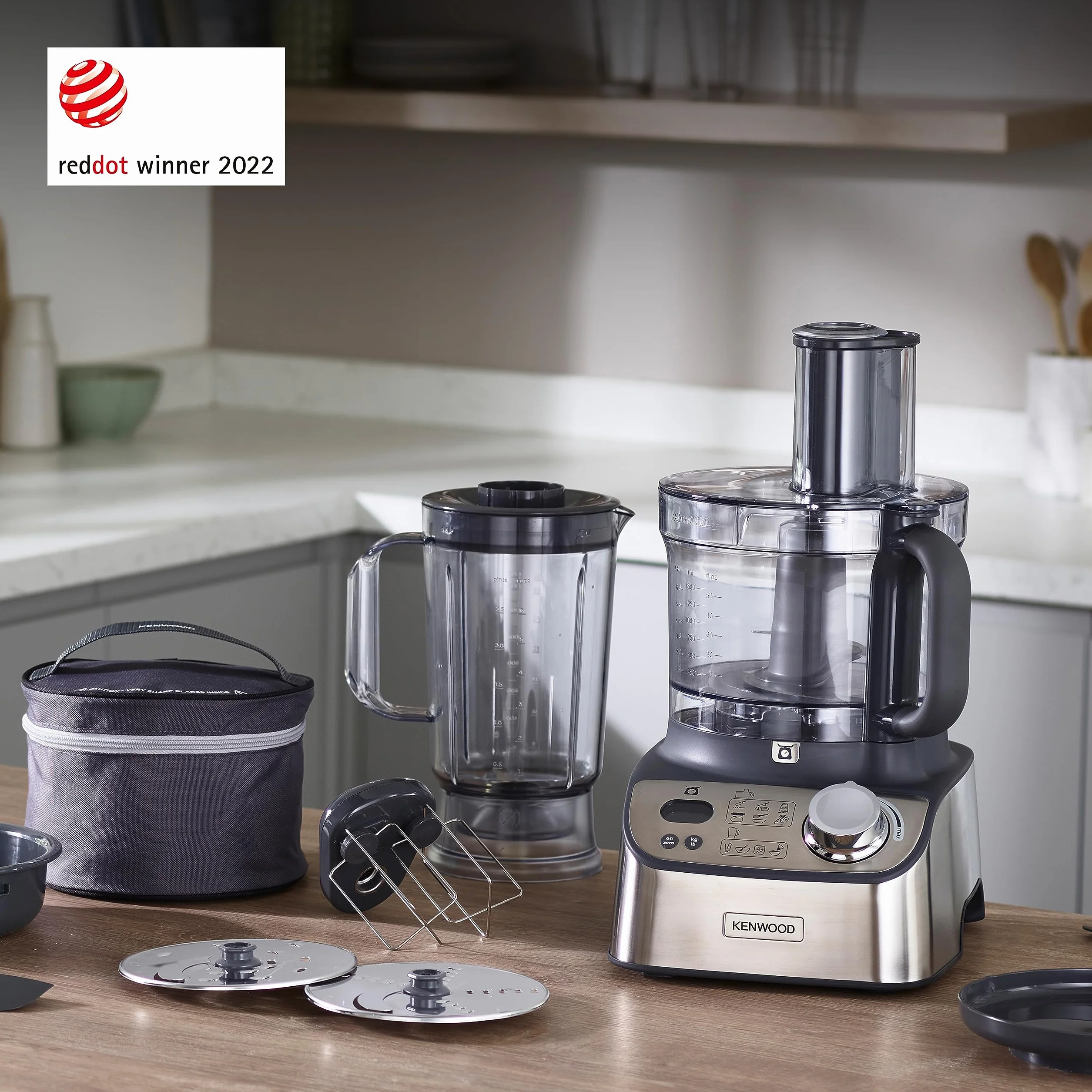 Kenwood FDM71.450SS Robot Kuchenny MultiPro Express Weigh, Srebrny
