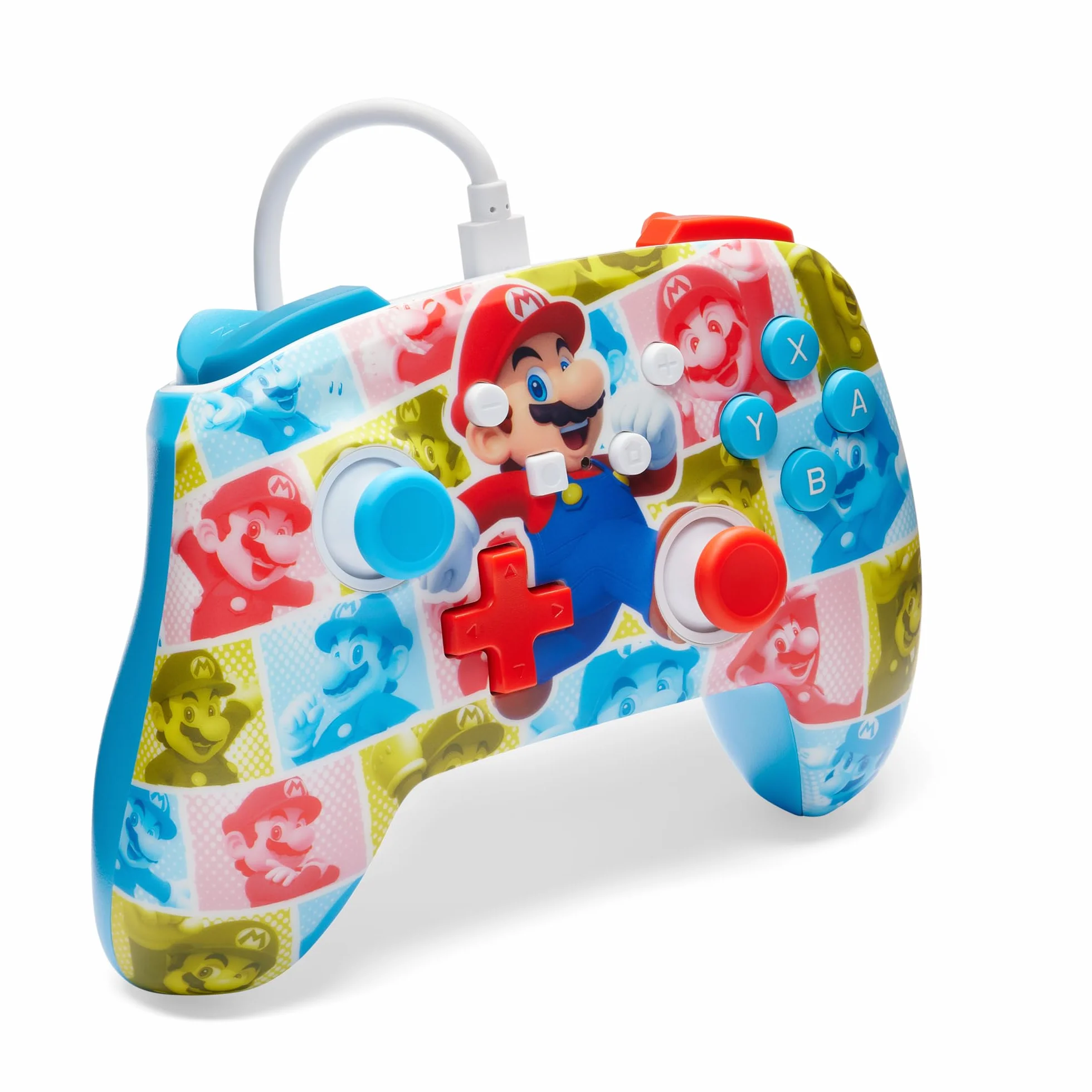 PowerA przewodowy kontroler Nintendo Switch Mario