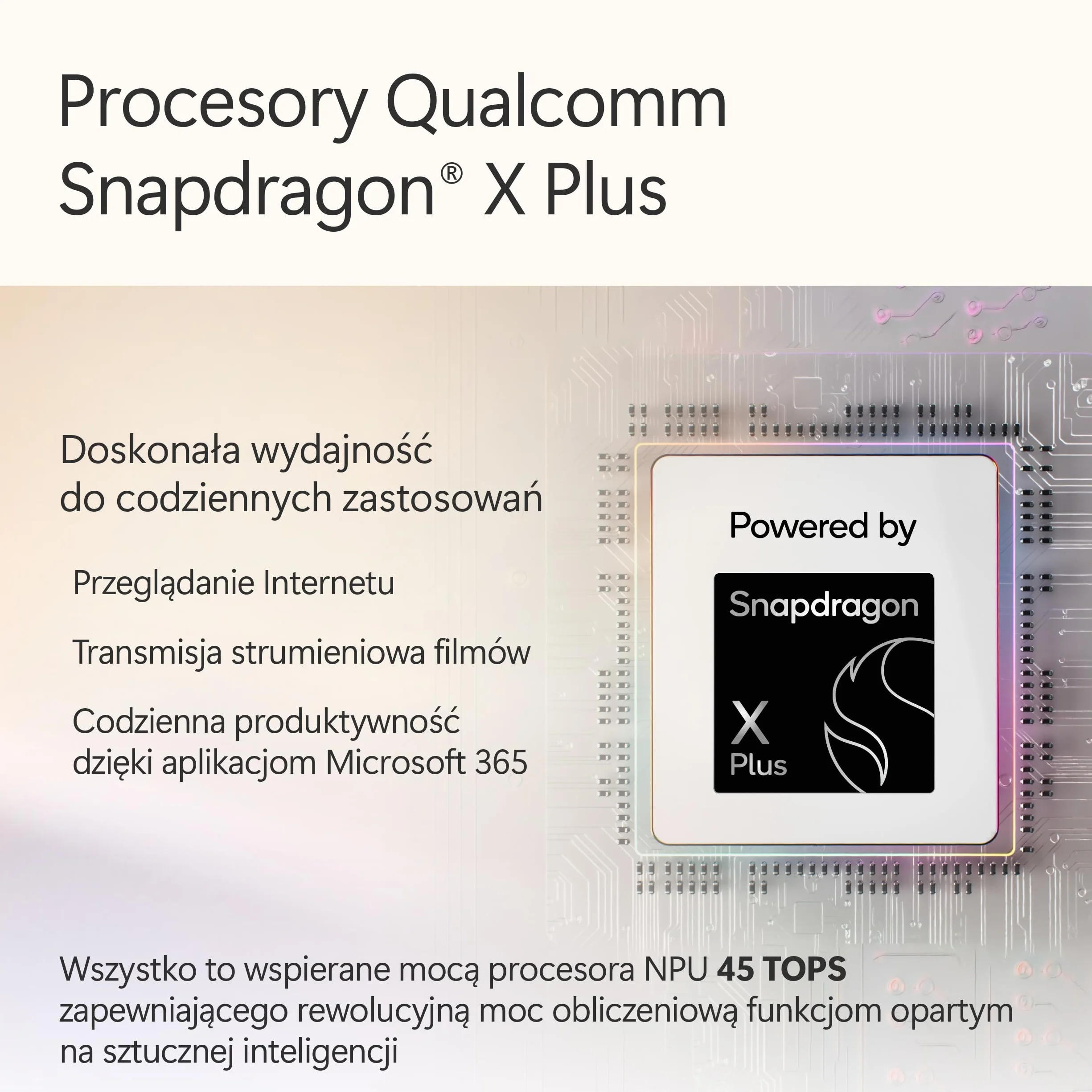 Microsoft Surface Pro | Copilot+ PC | 12-calowy ekran dotykowy LCD | Snapdragon® X Plus | 16 GB pamięci RAM | 512 GB SSD | Najnowszy model, 1. edycja | Platyna