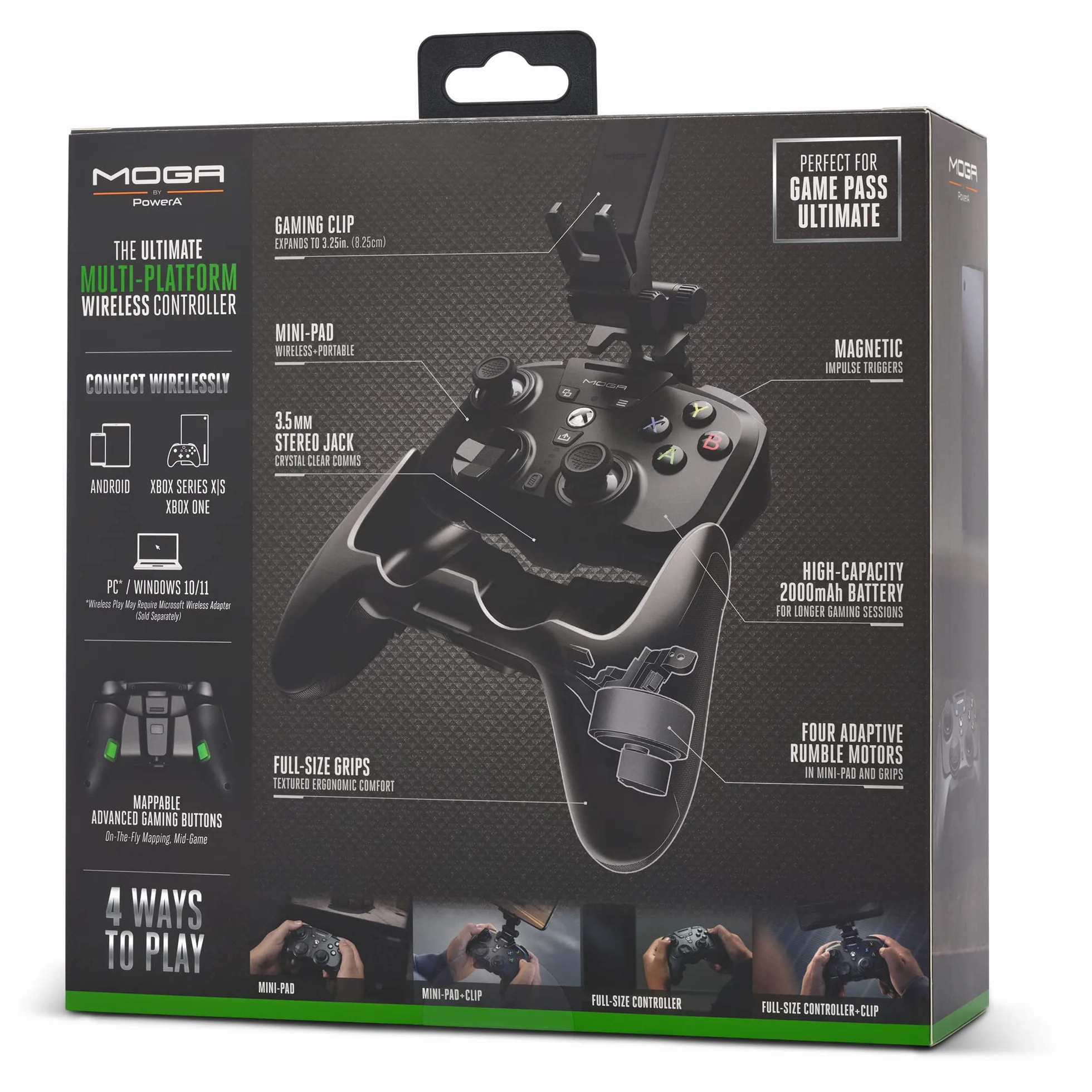 Wieloplatformowy kontroler bezprzewodowy MOGA XP-ULTRA do urządzeń mobilnych, komputerów PC i konsoli Xbox Series X|S