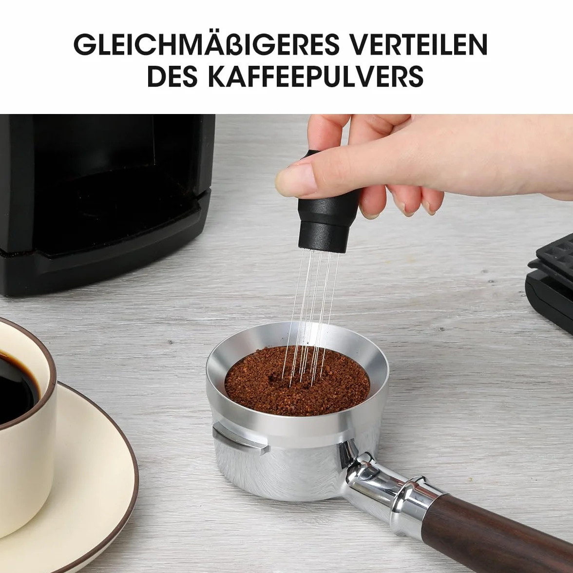 AIEVE lejek dozujący 58 mm do ekspresu kolbowego, kompatybilny z Rancilio Silvia, Bezzera BZ10