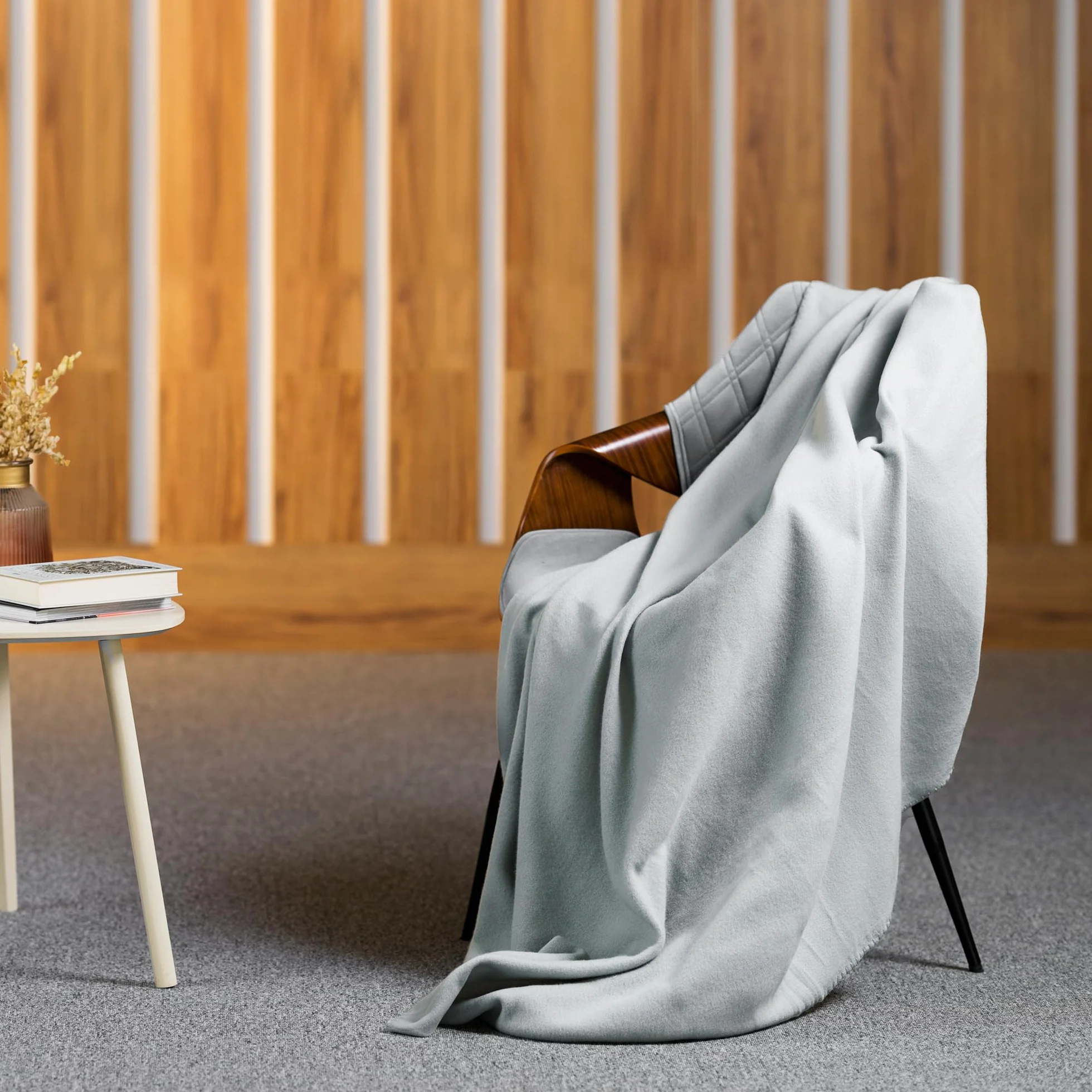 Teesa Koc Polarowy 130x150 cm Szary TSA8900-1