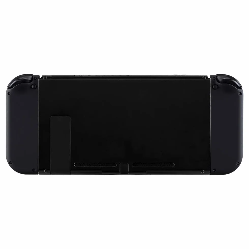 eXtremeRate Soft Touch Grip Czarny Handheld Controller Housing z Pełnym Zestawem Przycisków, DIY Wymiany Shell Case dla Switch & Switch OLED Model – Console Shell Nie Jest Wliczona W Cenę