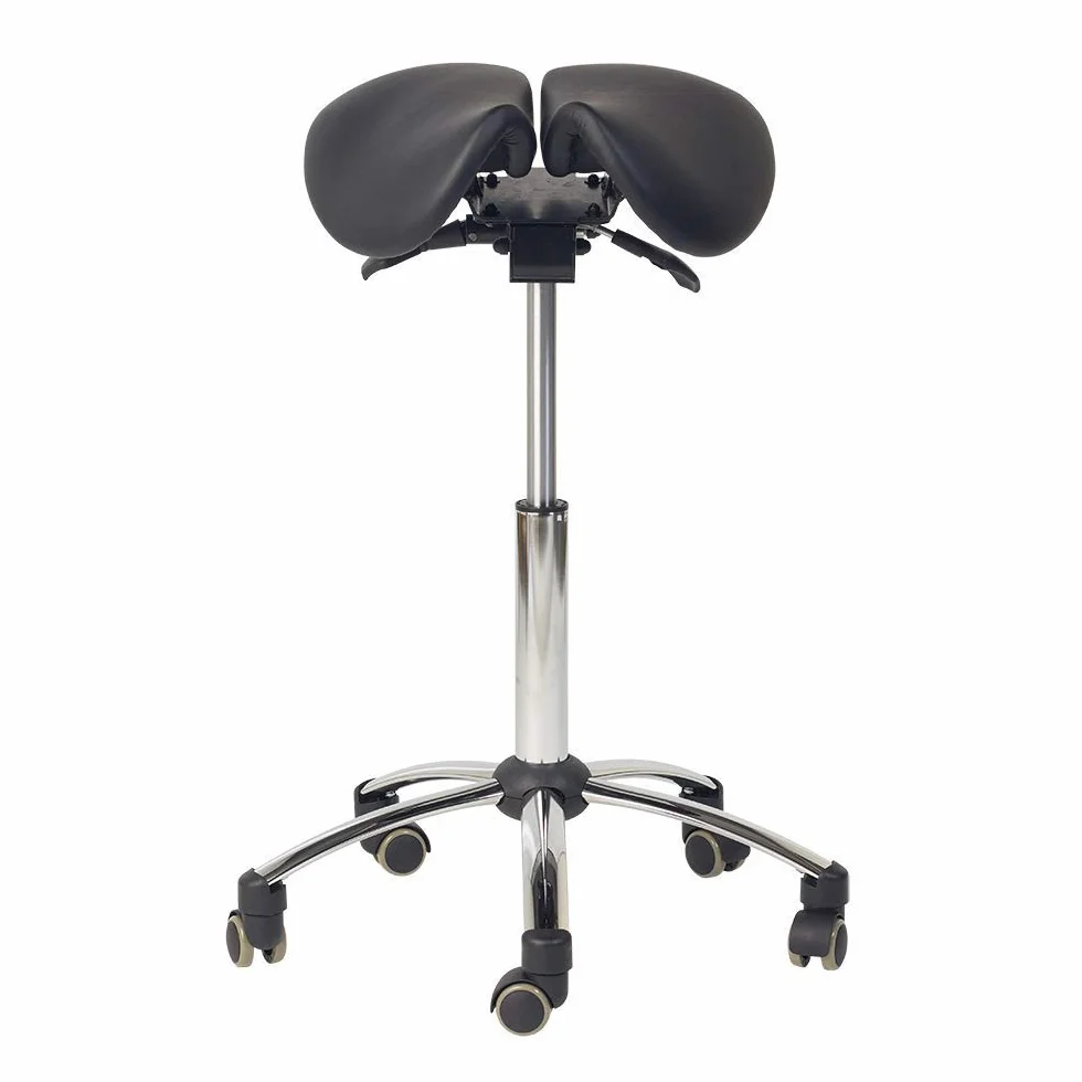 Teqler T-135364schwarz Taboret, Czarny, ‎57.5 x 56 x 24 cm