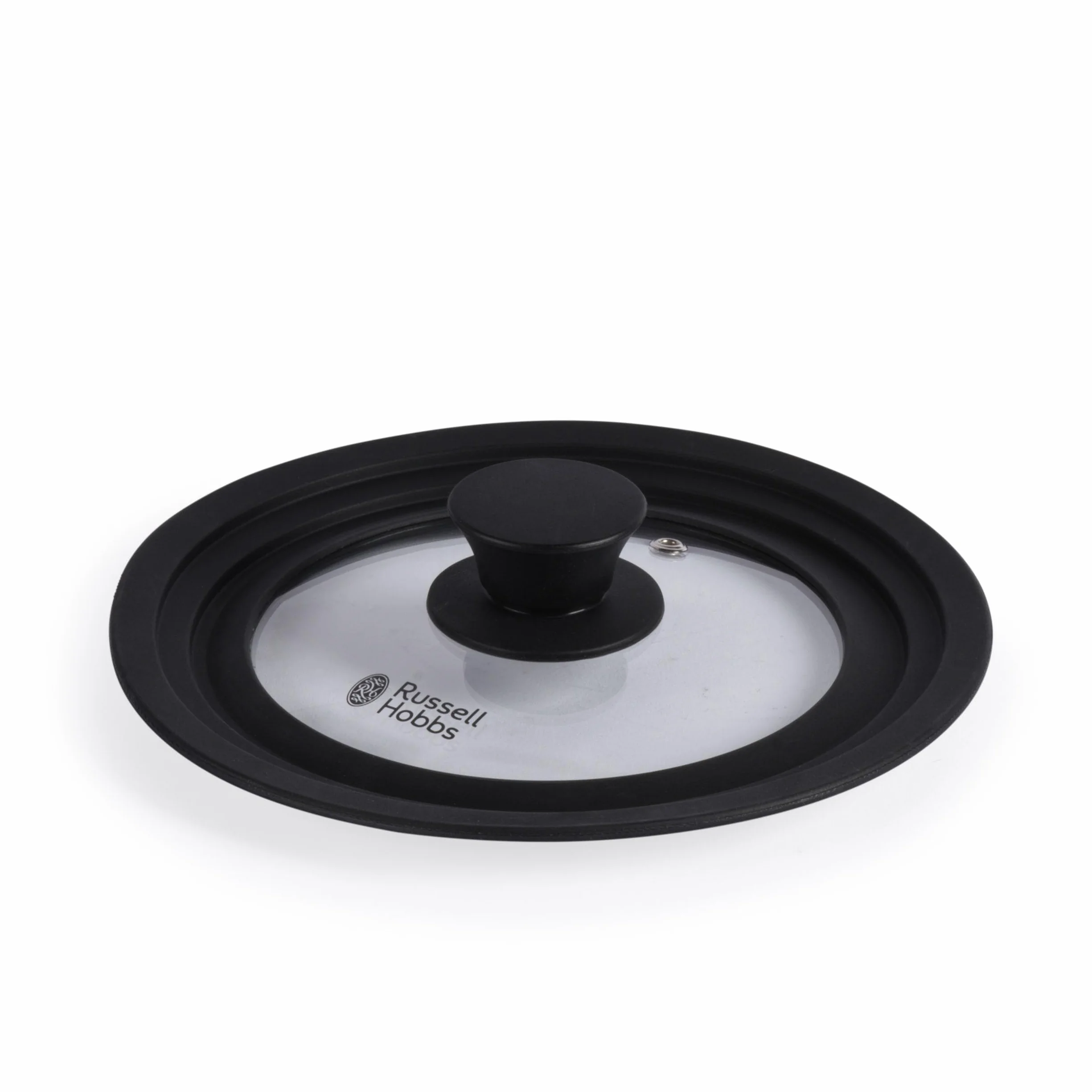 Russell Hobbs Uniwersalna pokrywka do patelni ze szkła hartowanego 16-20 cm silikonowa obwódka