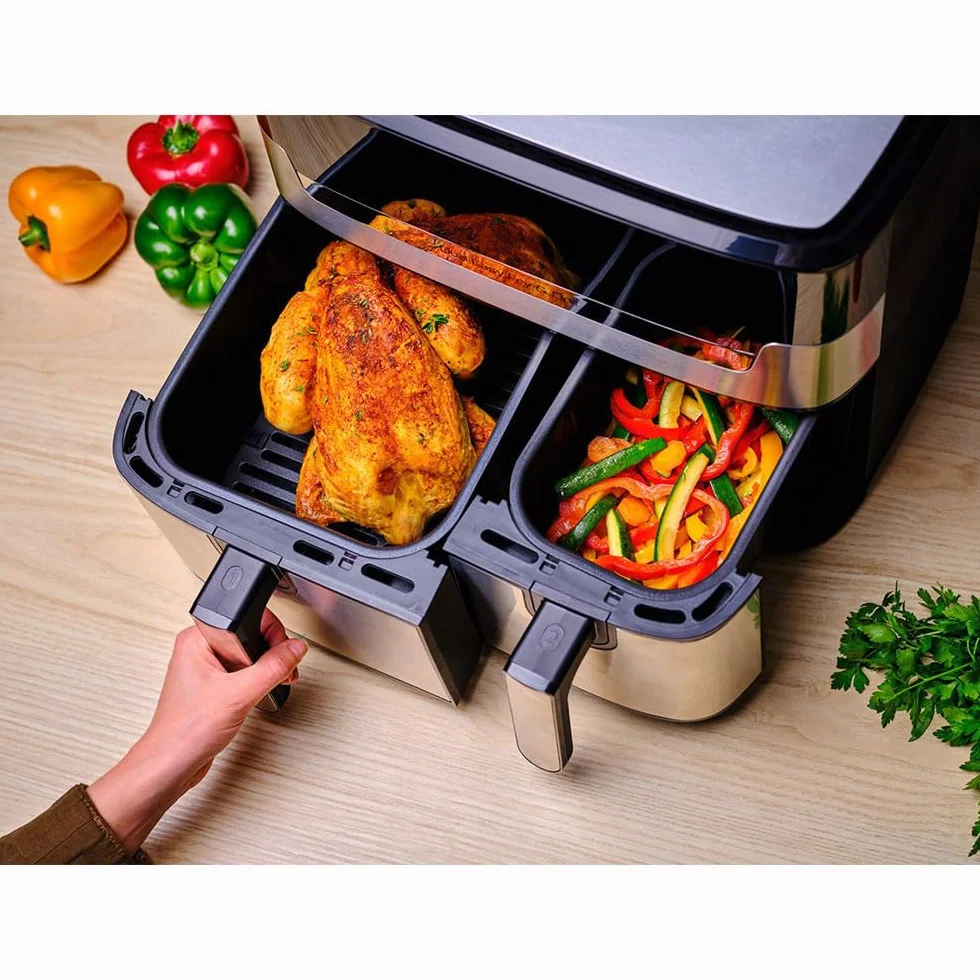 Tefal Dual Easy Fry & Grill Ey905d 8,3 l 2700 W Air Fryer