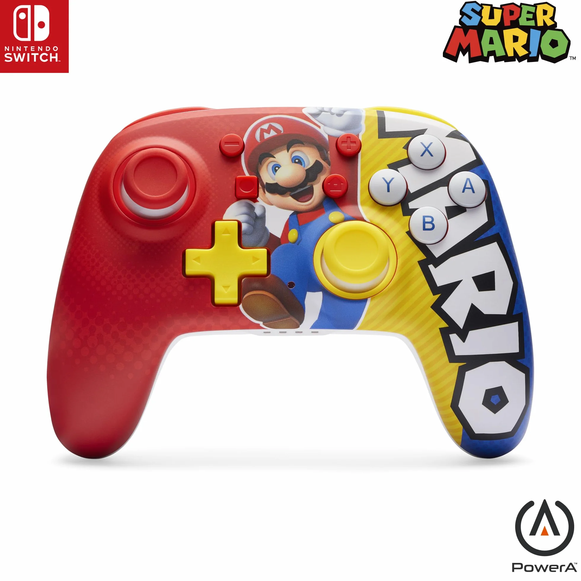 PowerA Nano Bezprzewodowy Kontroler Nintendo Switch - Zwycięstwo Mariomini