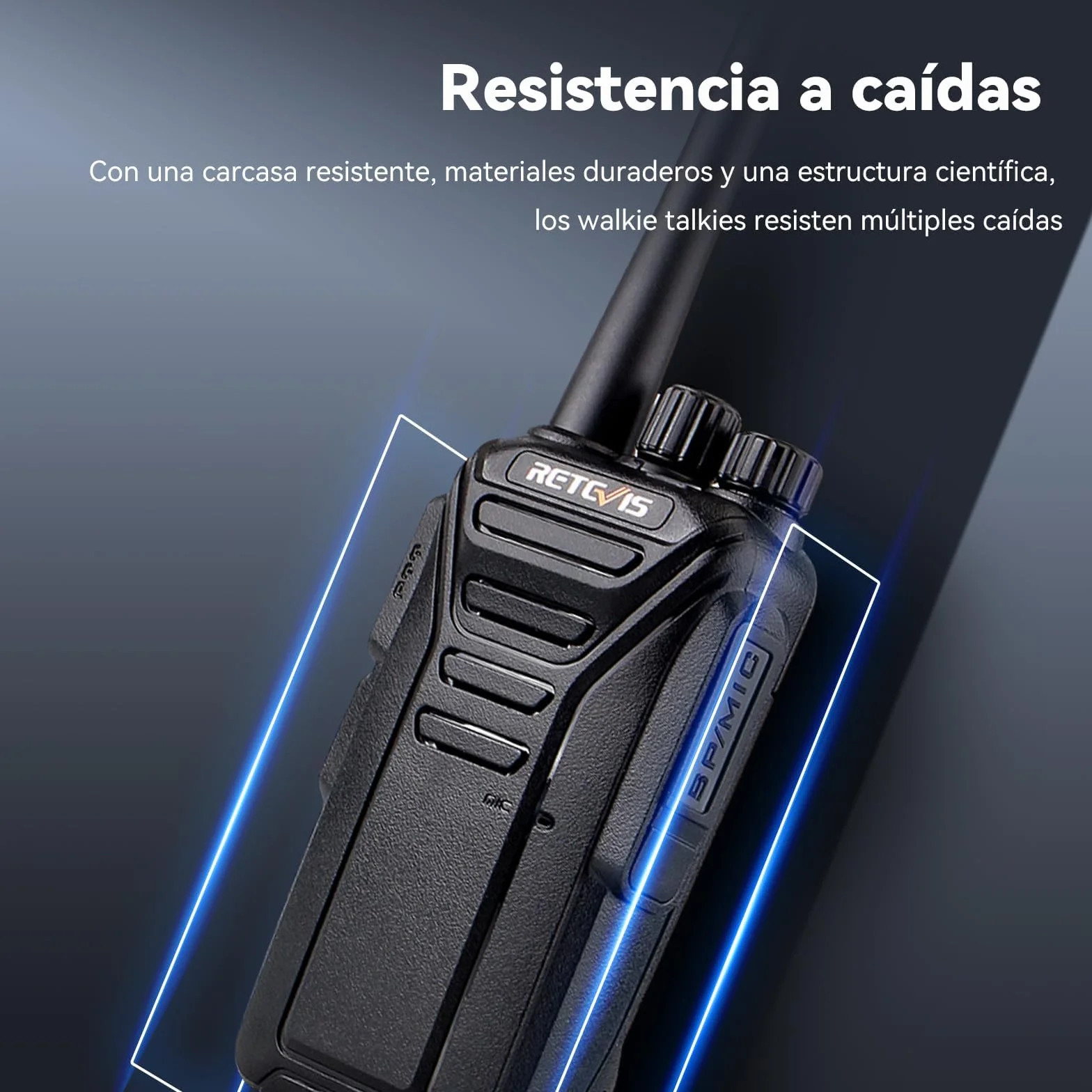 Retevis RT27 Walkie Talkie Pmr Bez Licencji, Profesjonalne Radia Z 6-DrożNą łAdowarką, 16 KanałóW Ctcss/Dcs Vox, Krótkofalówki Na Plac Budowy, Ochrona, Firma Logistyczna (6 Szt., Czarna)