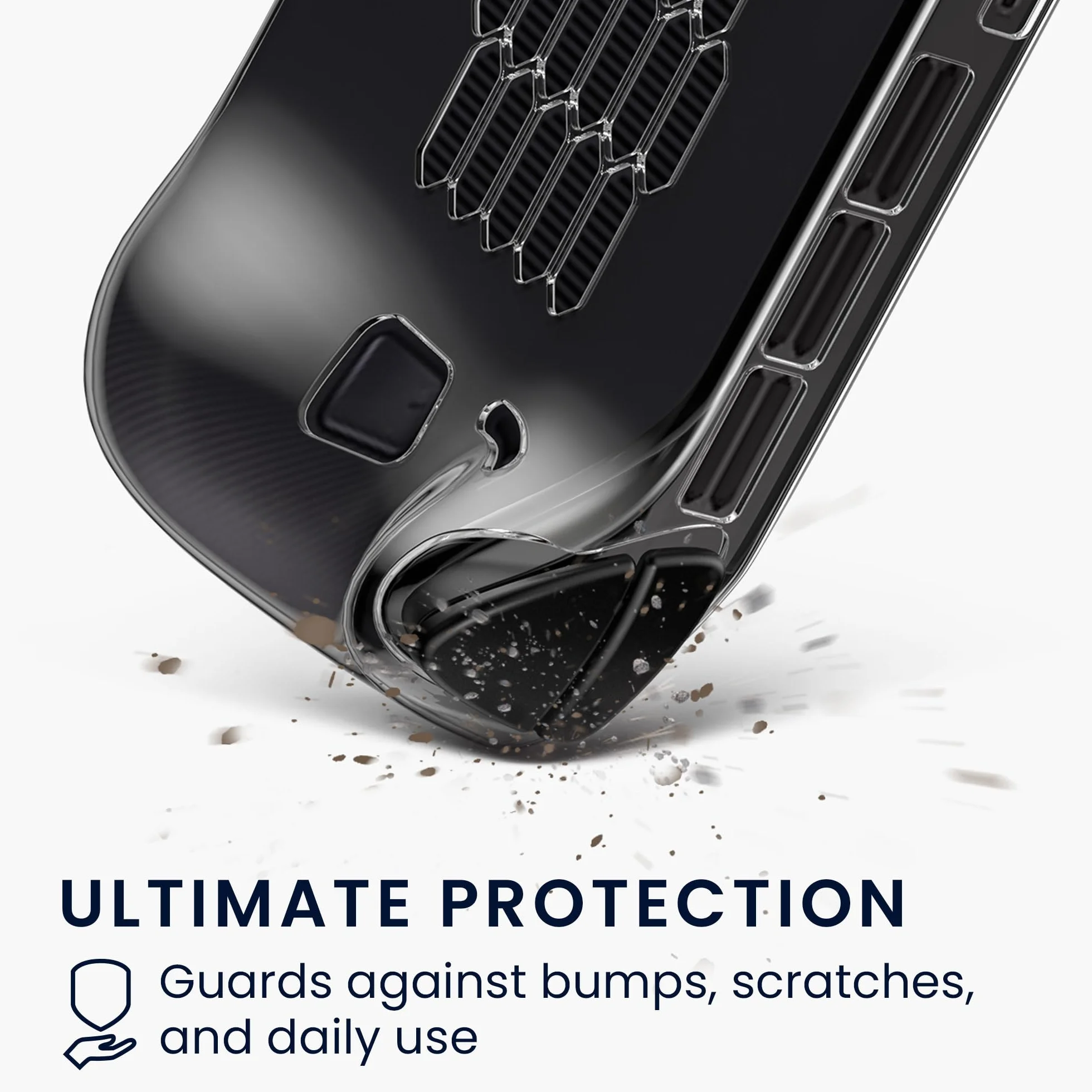 kwmobile Etui kompatybilne z Lenovo Legion Go S 2025 - Elastyczne etui ochronne z TPU, Przezroczysty